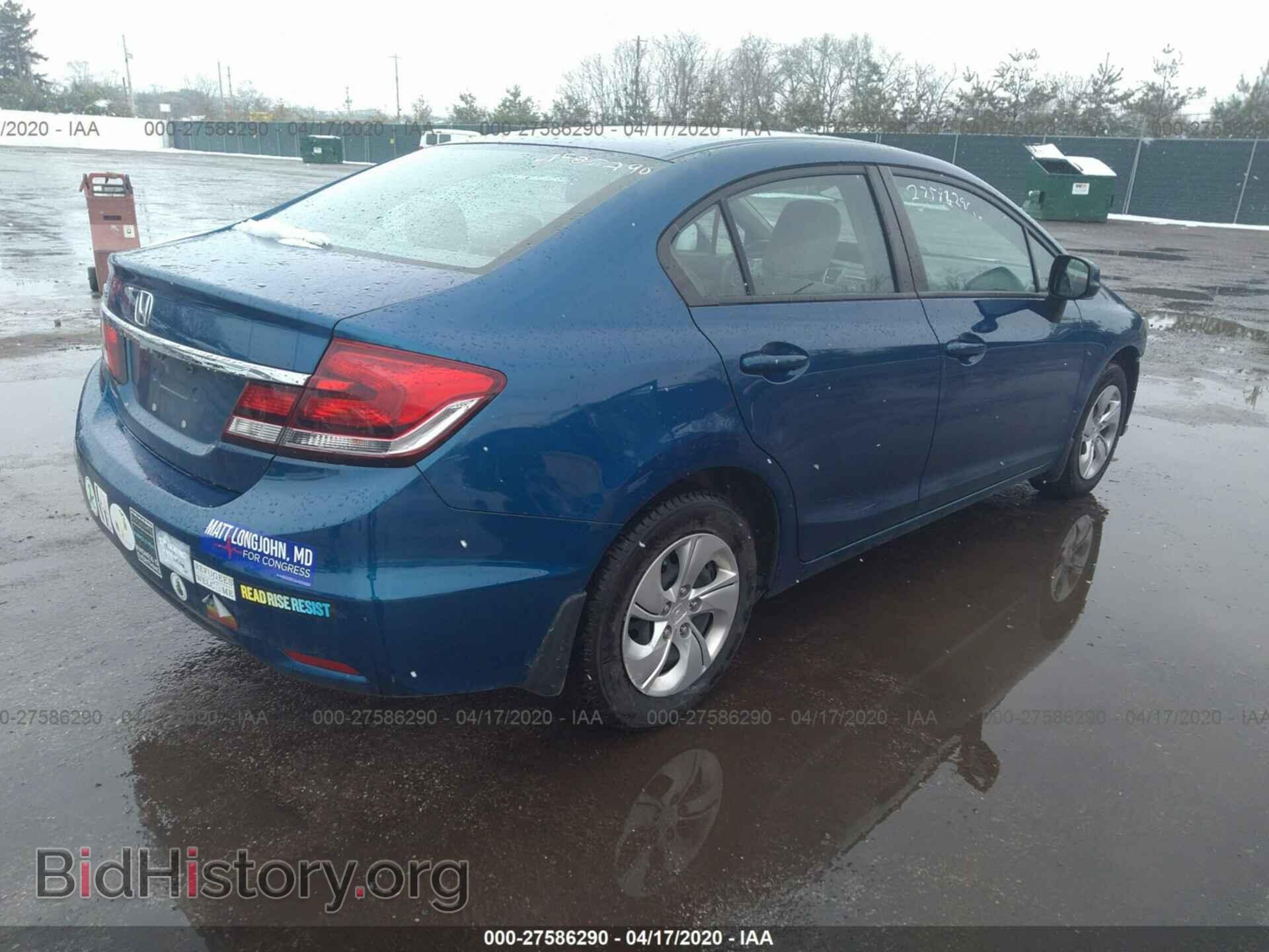 2013 HONDA CIVIC - VIN: 19XFB2F51DE090484 - Photo 4