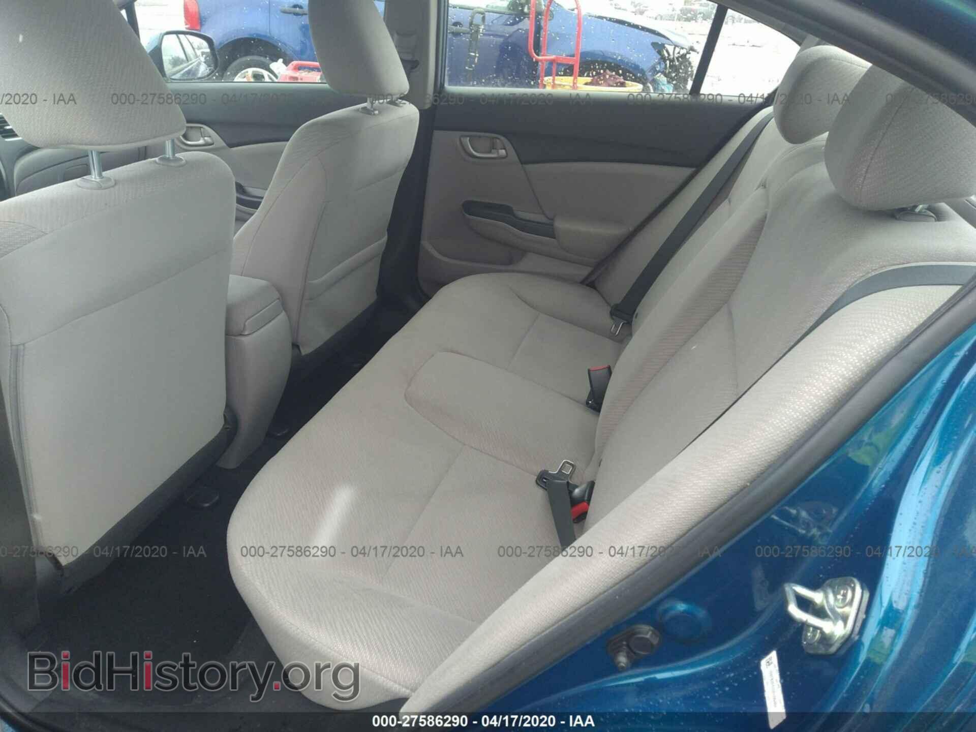 2013 HONDA CIVIC - VIN: 19XFB2F51DE090484 - Photo 8