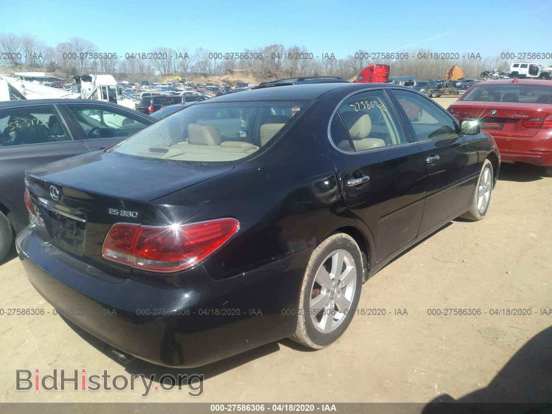 2005 LEXUS ES - VIN: JTHBA30G355121831 - Фото 4