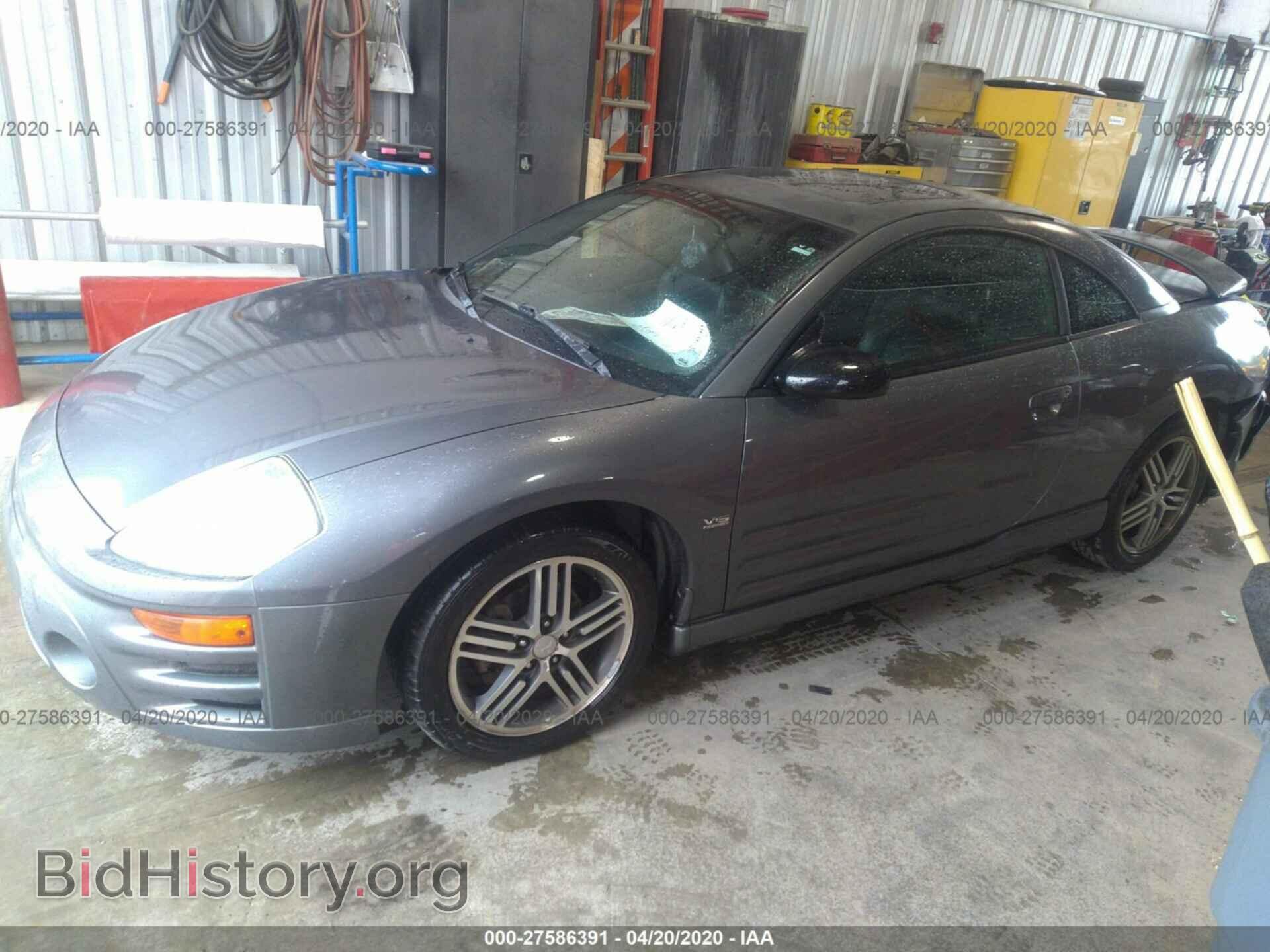 2003 MITSUBISHI ECLIPSE - VIN: 4A3AC74H43E113233 - Фото 2