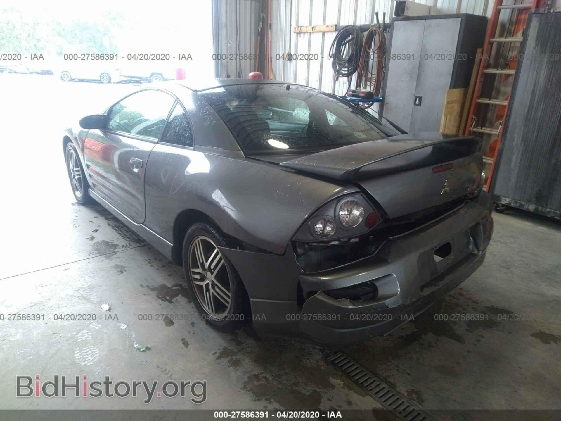 2003 MITSUBISHI ECLIPSE - VIN: 4A3AC74H43E113233 - Фото 3