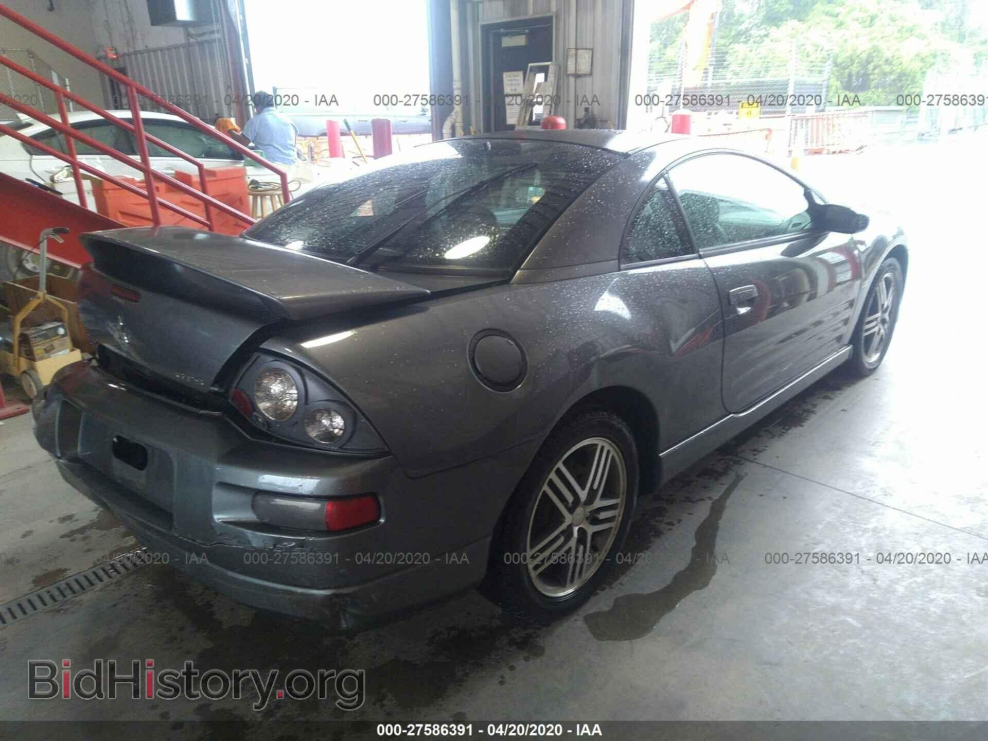 2003 MITSUBISHI ECLIPSE - VIN: 4A3AC74H43E113233 - Фото 4