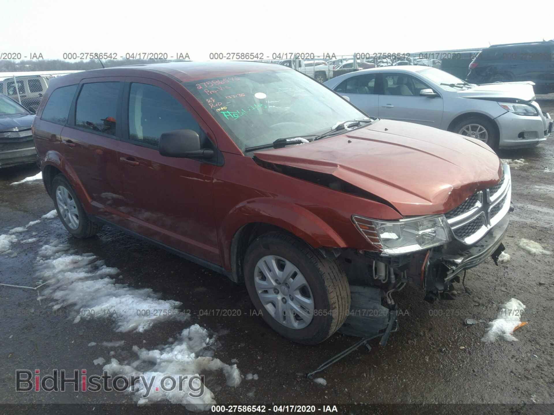 Фотография 3C4PDCABXET150910 - DODGE JOURNEY 2014