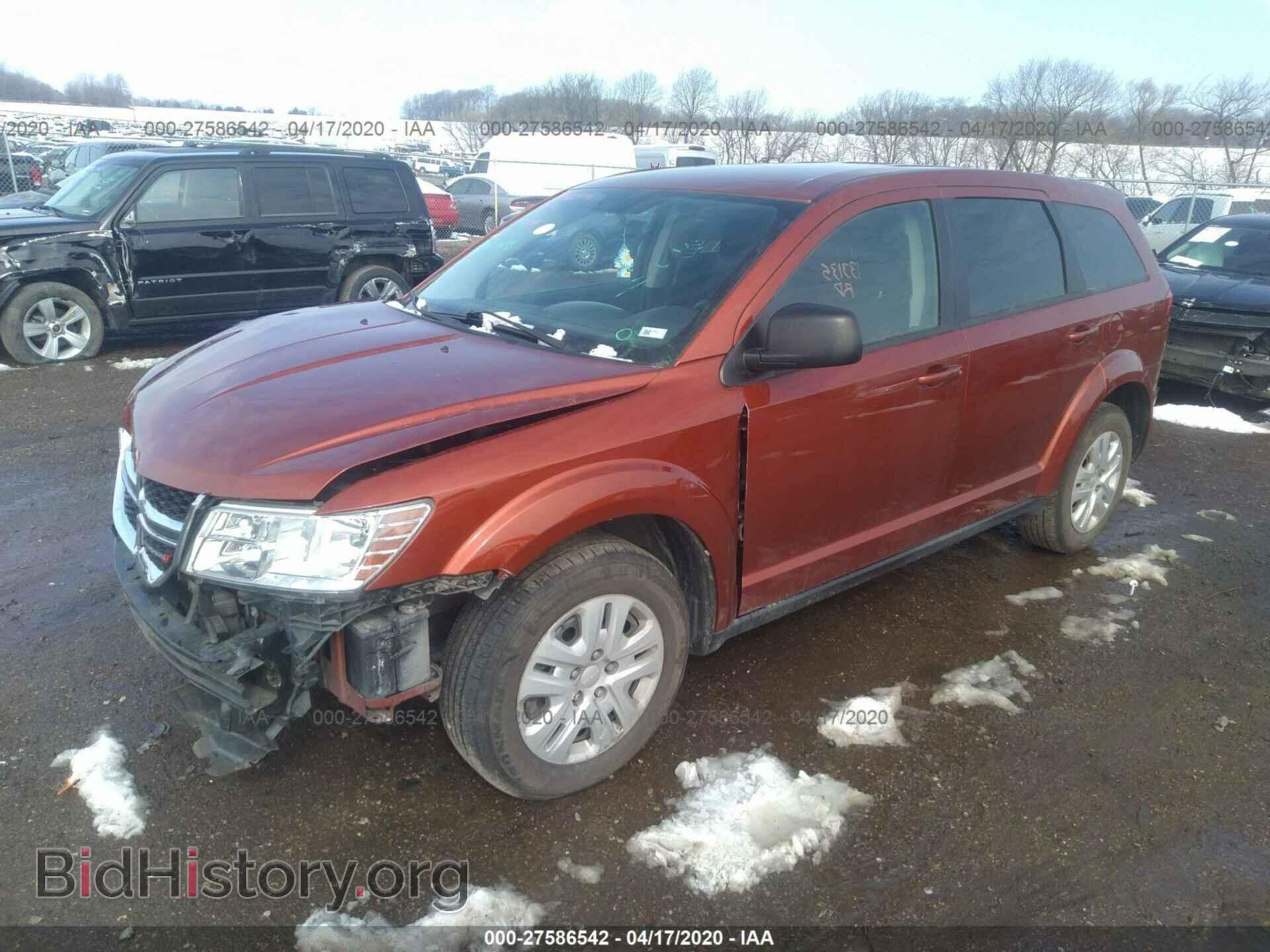 2014 DODGE JOURNEY - VIN: 3C4PDCABXET150910 - Фото 2