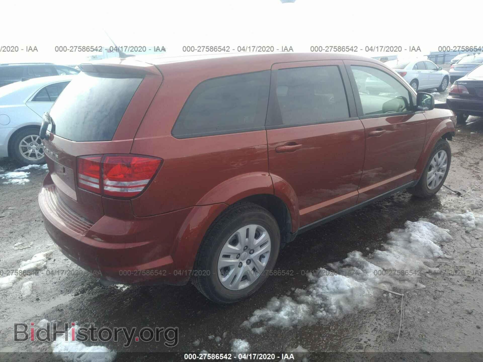2014 DODGE JOURNEY - VIN: 3C4PDCABXET150910 - Фото 4