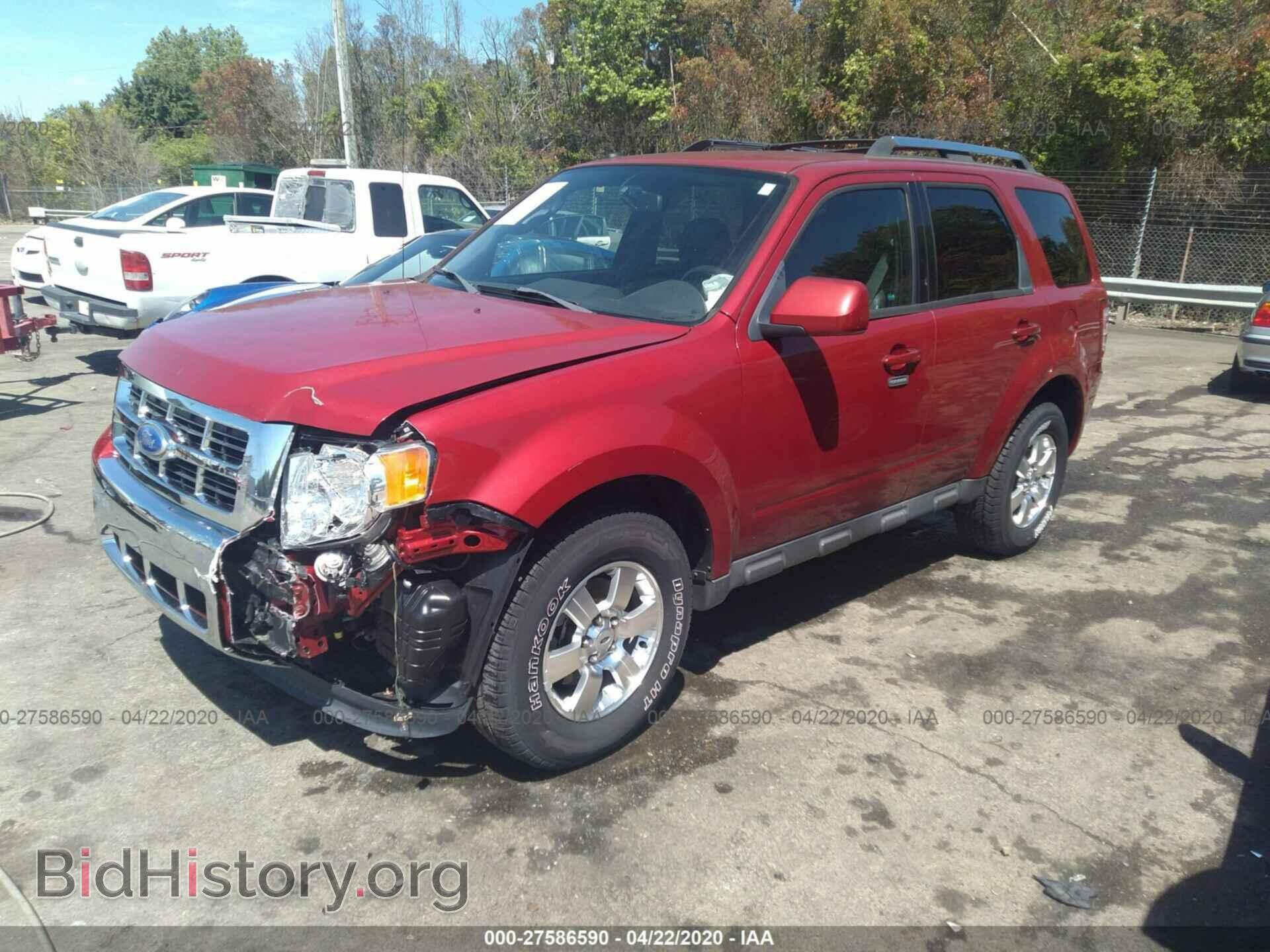 2011 FORD ESCAPE - VIN: 1FMCU0E72BKC21674 - Фото 2