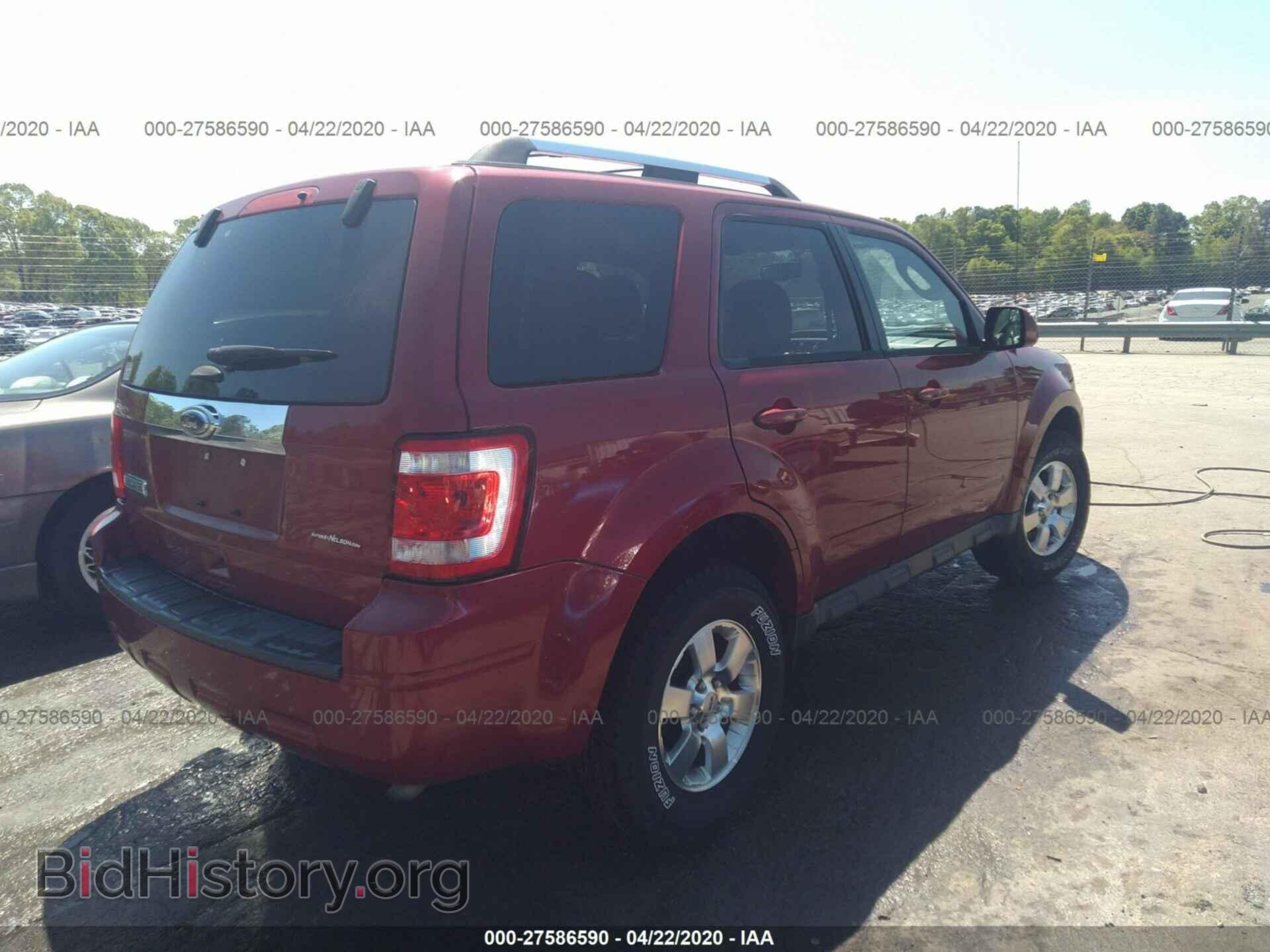2011 FORD ESCAPE - VIN: 1FMCU0E72BKC21674 - Фото 4