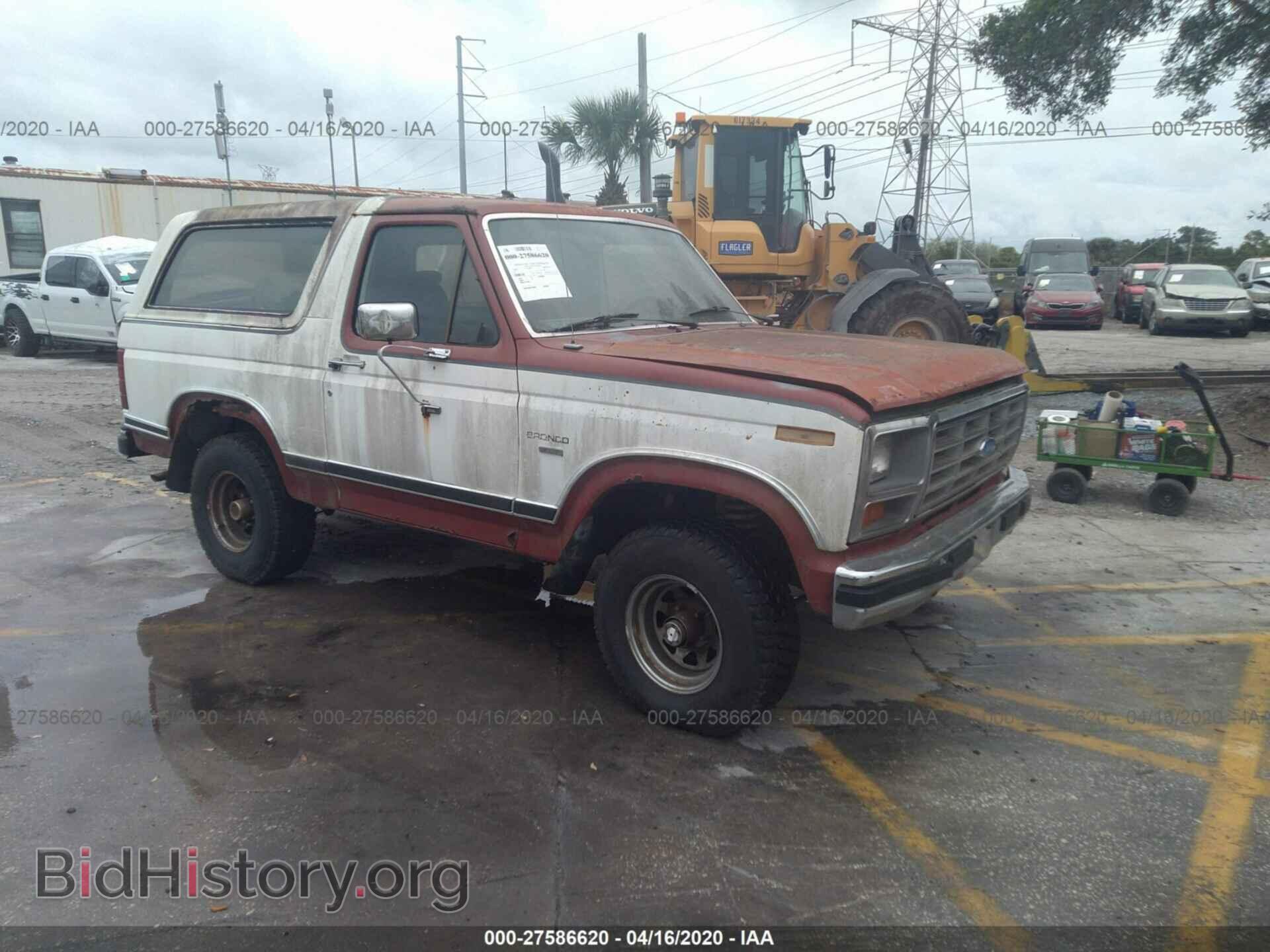 Фотография 1FMDU15H9GLA34694 - FORD BRONCO 1986
