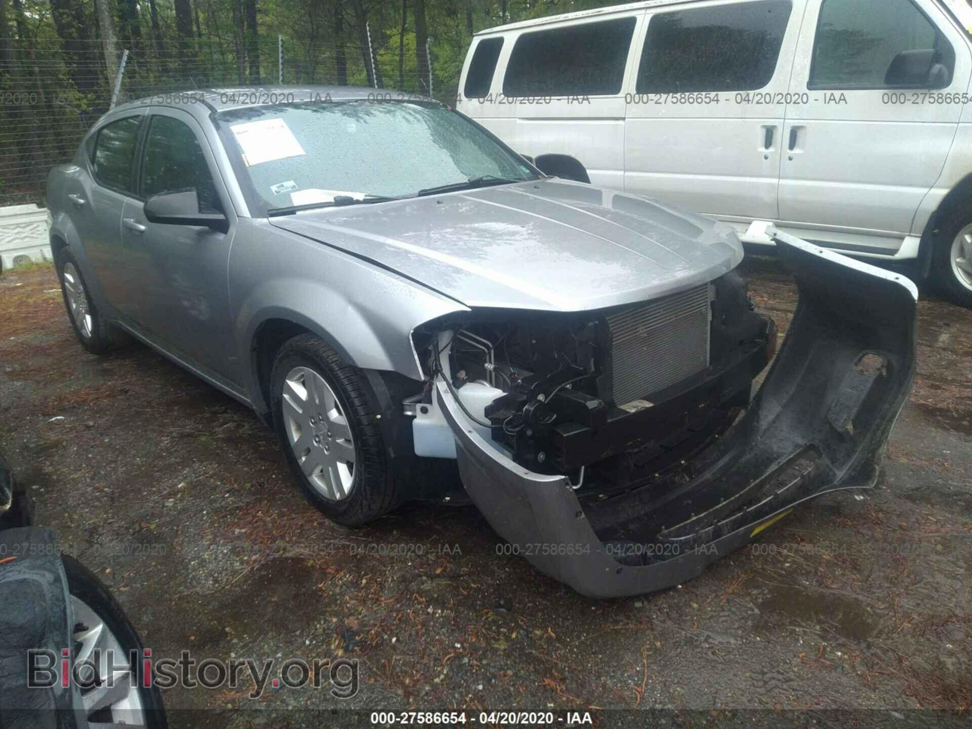 Фотография 1C3CDZAB4DN544021 - DODGE AVENGER 2013