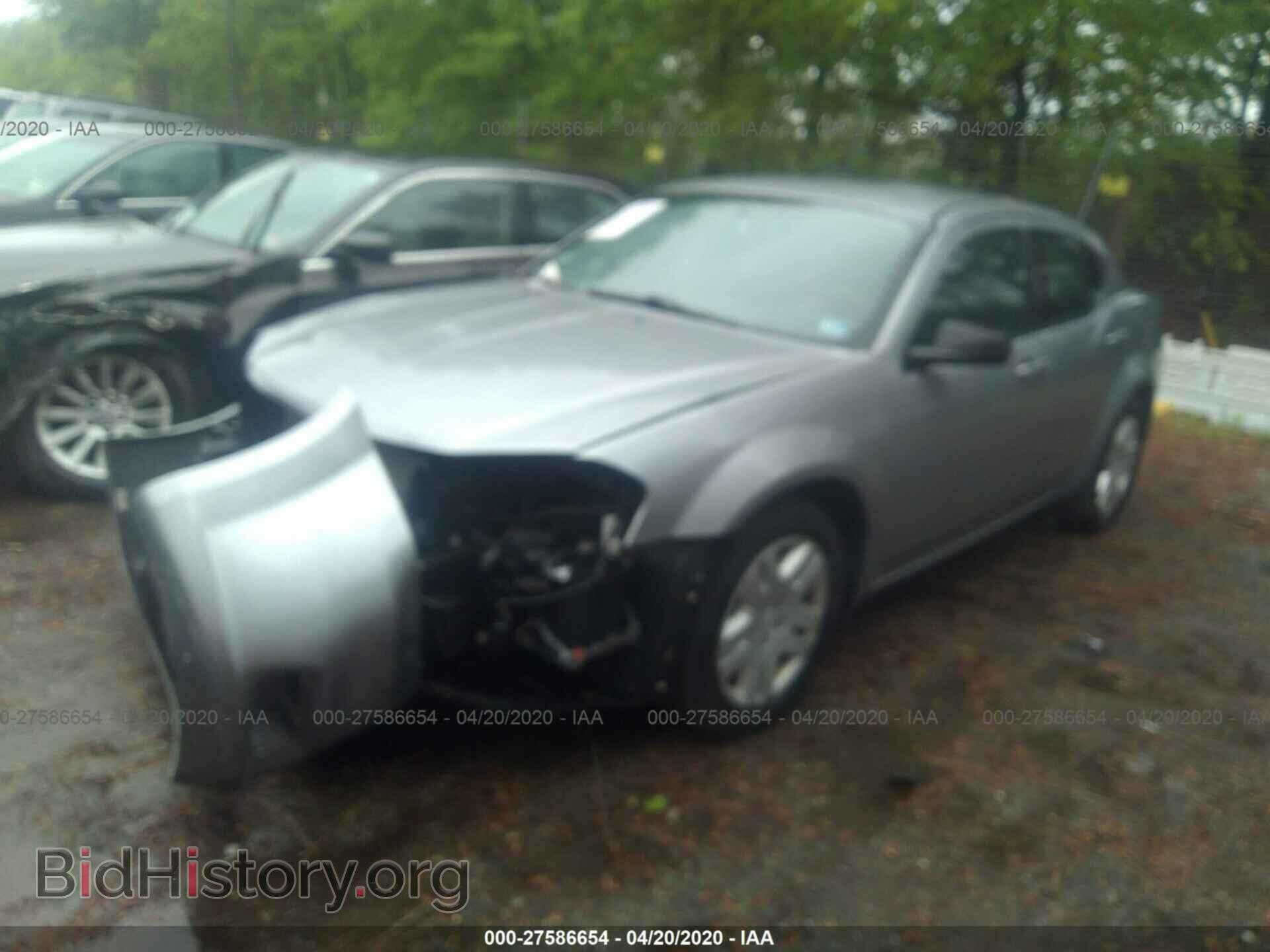 2013 DODGE AVENGER - VIN: 1C3CDZAB4DN544021 - Фото 2