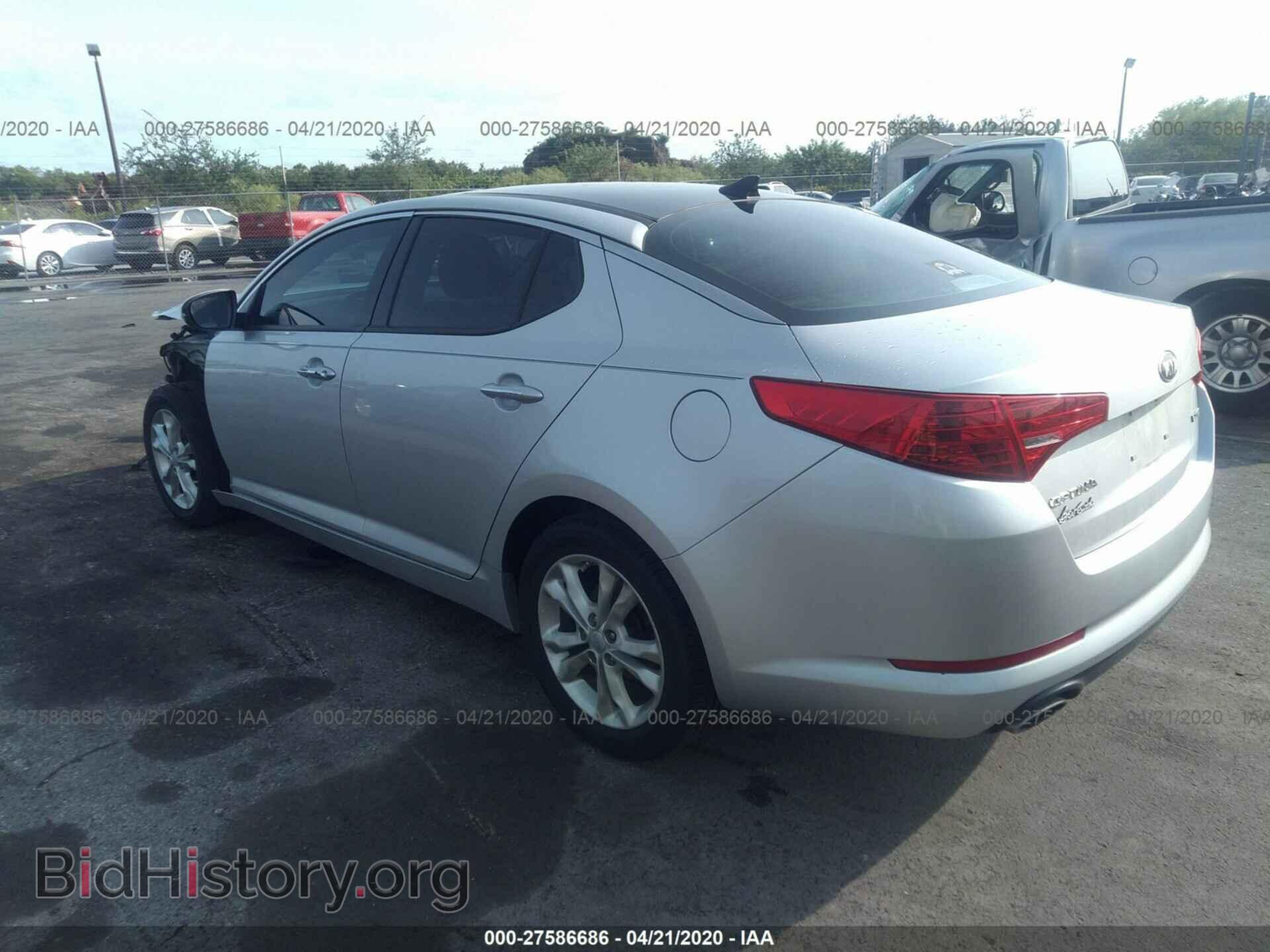 2013 KIA OPTIMA - VIN: 5XXGN4A73DG106451 - Фото 3