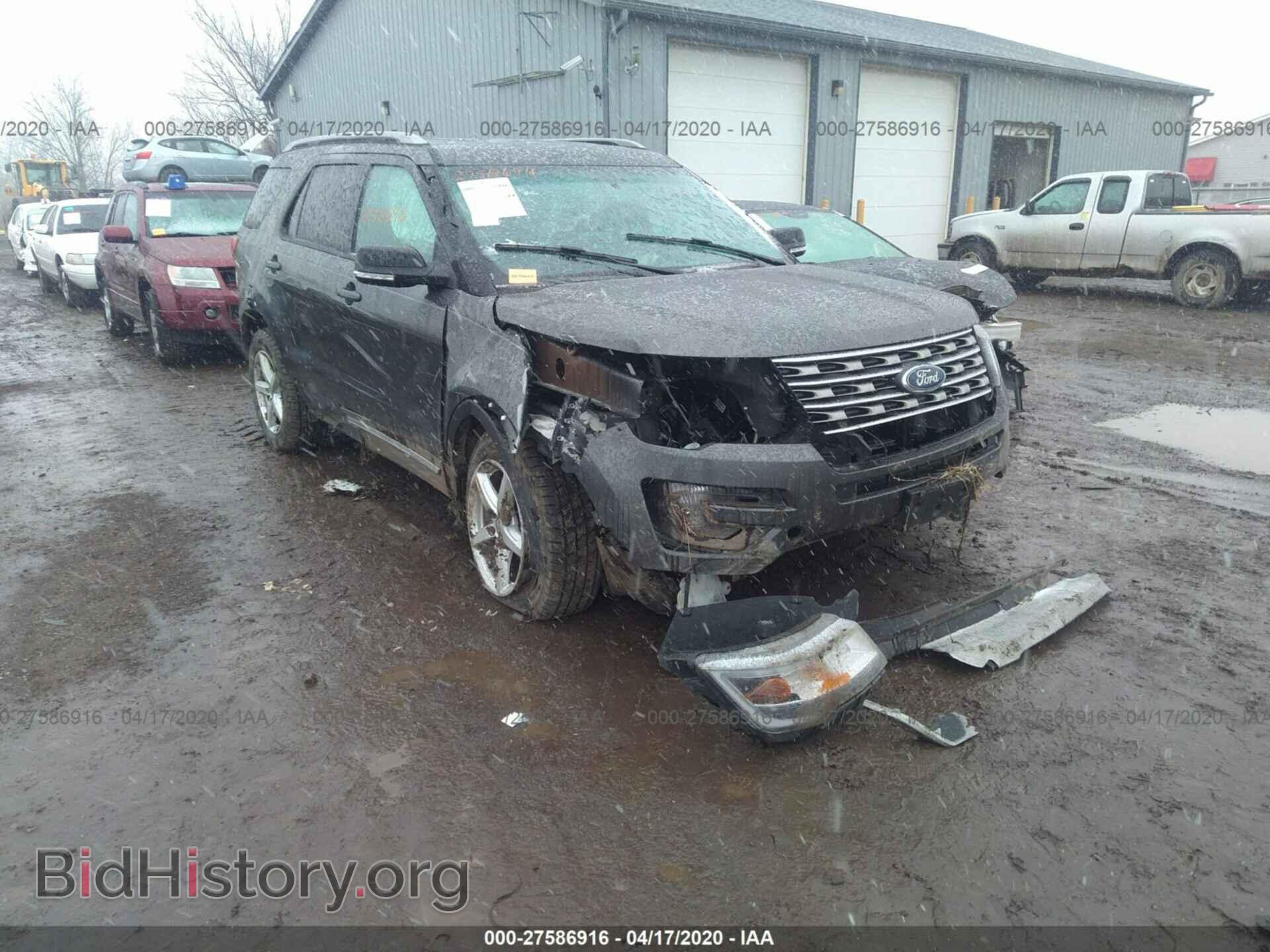 Фотография 1FM5K8D89GGA51220 - FORD EXPLORER 2016