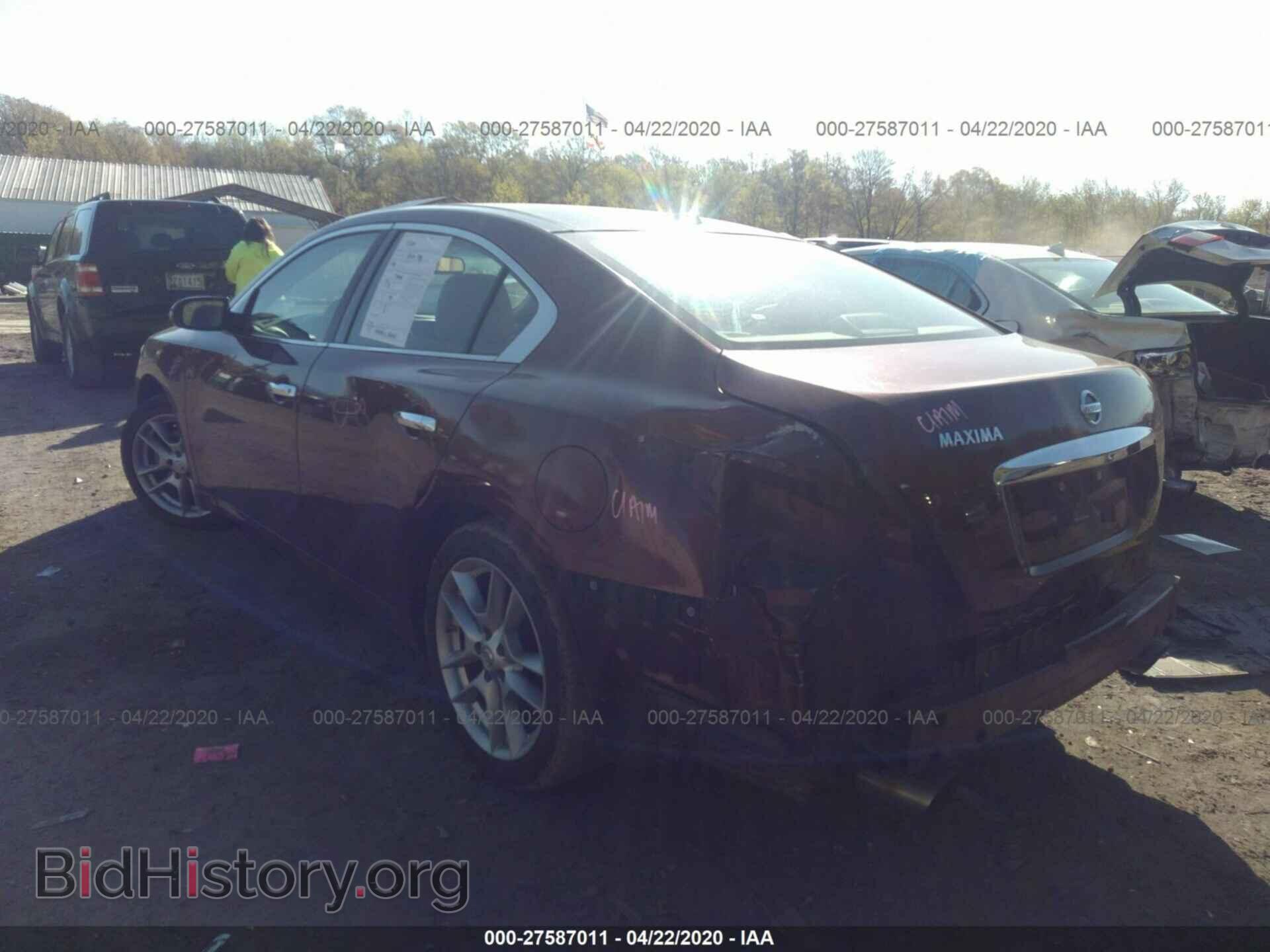 2009 NISSAN MAXIMA - VIN: 1N4AA51E29C855261 - Фото 3