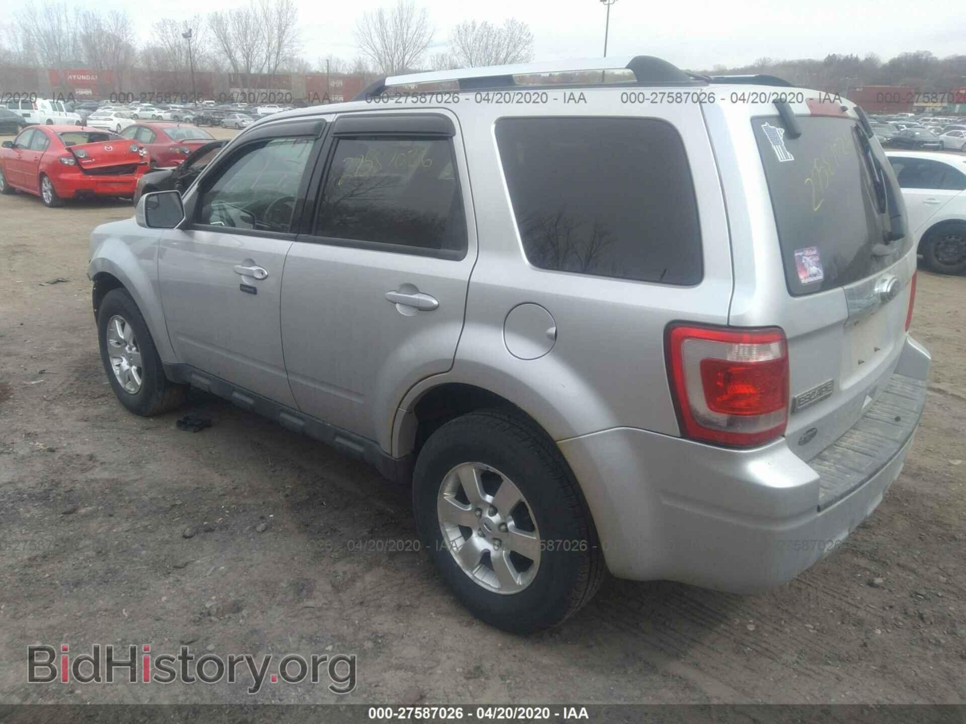 2011 FORD ESCAPE - VIN: 1FMCU9E76BKC12321 - Фото 3