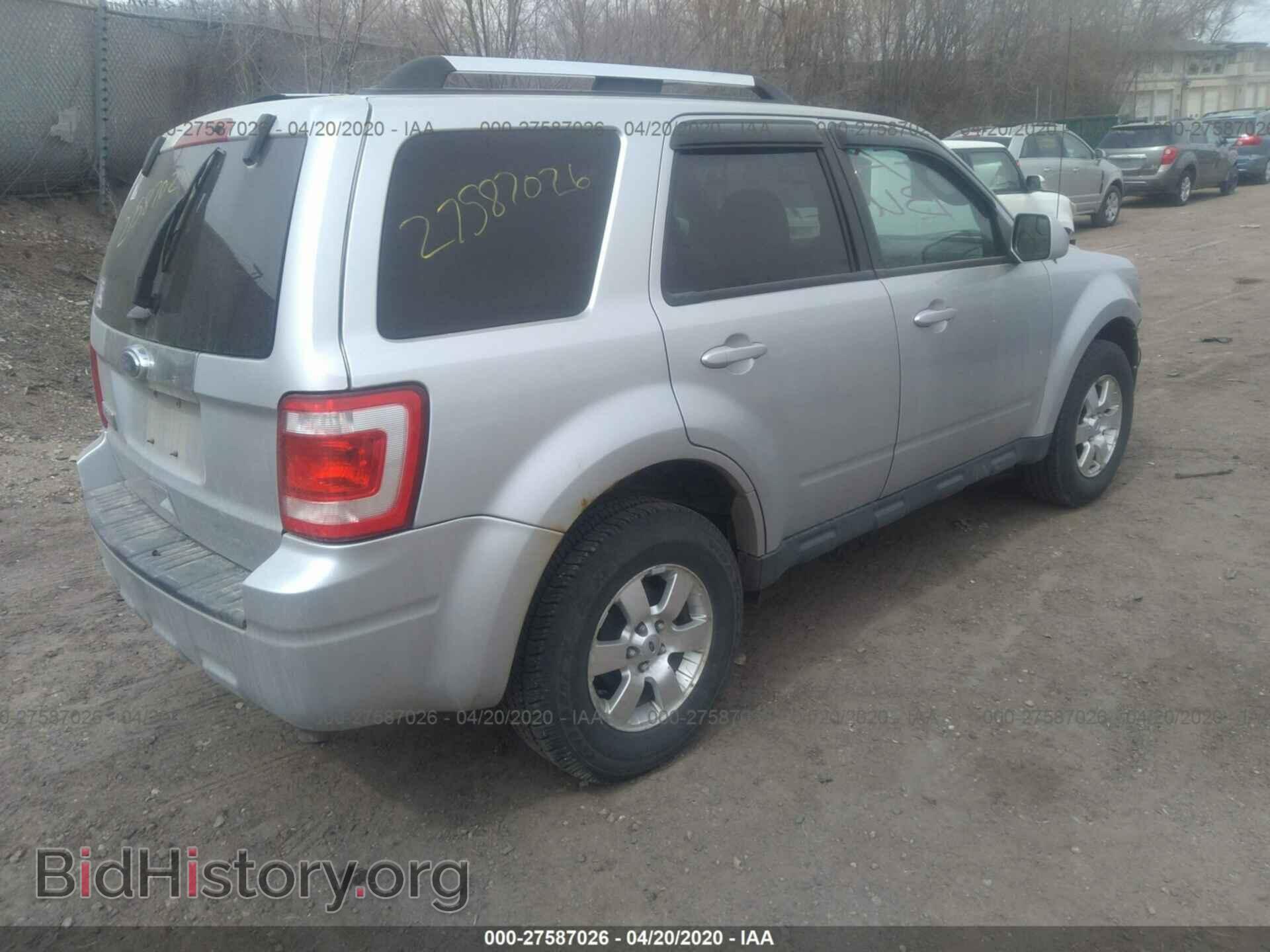 2011 FORD ESCAPE - VIN: 1FMCU9E76BKC12321 - Фото 4