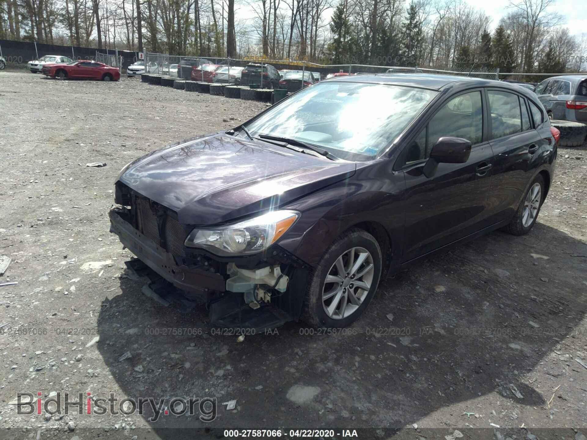 2013 SUBARU IMPREZA - VIN: JF1GPAC68DH816516 - Фото 2