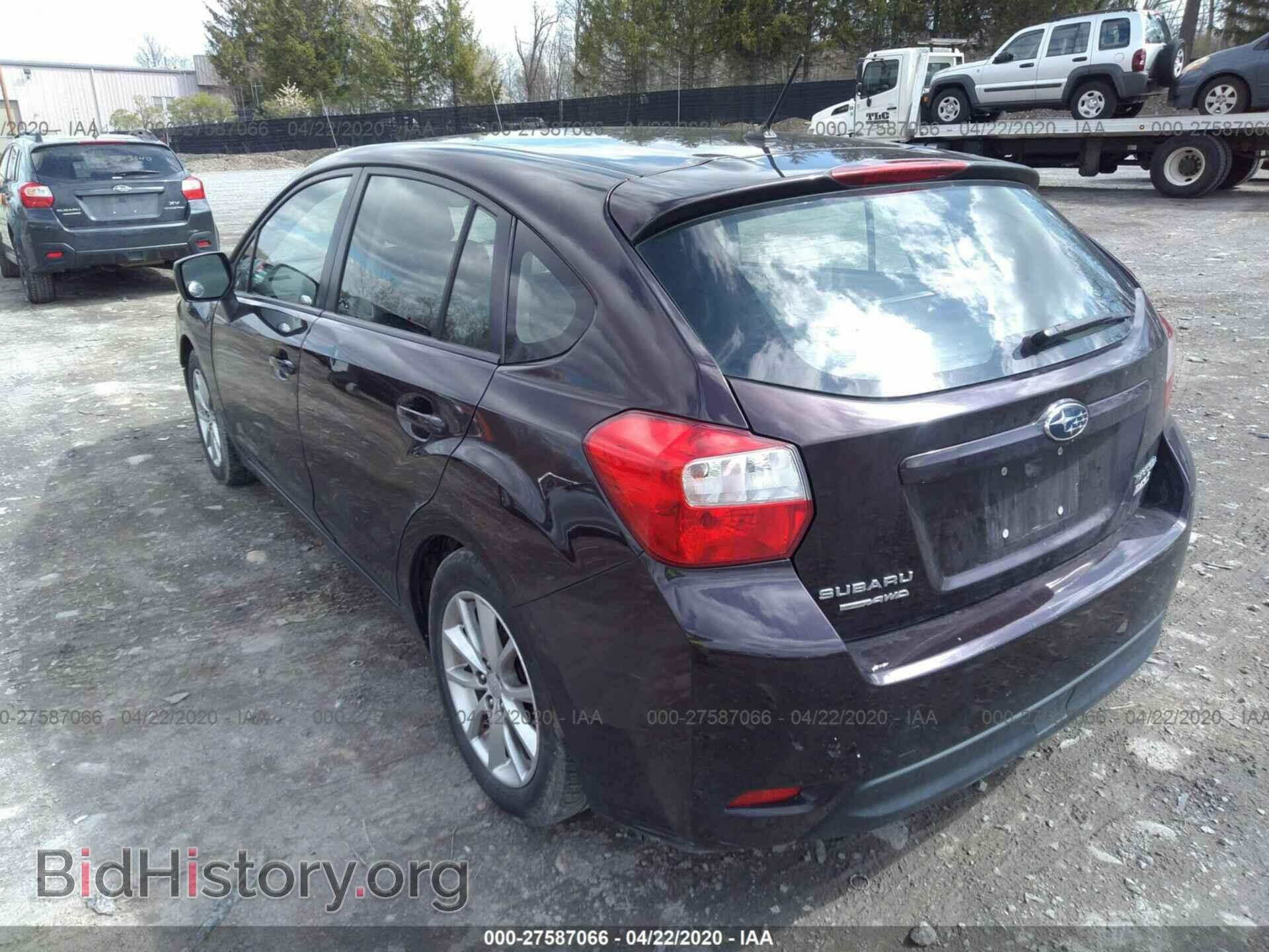 2013 SUBARU IMPREZA - VIN: JF1GPAC68DH816516 - Фото 3