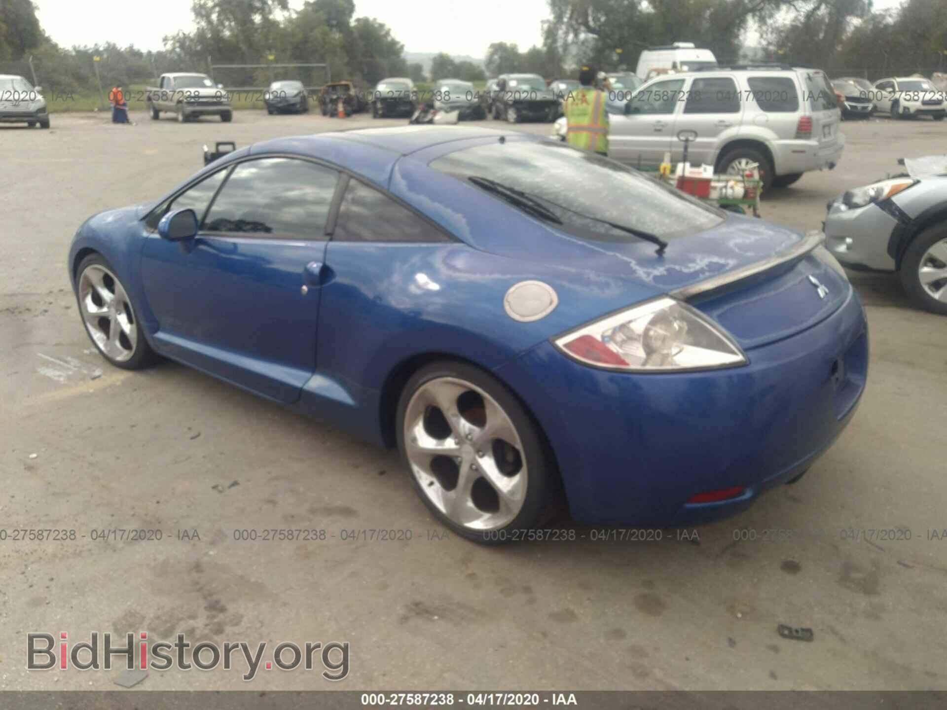 2006 MITSUBISHI ECLIPSE - VIN: 4A3AK24F16E031842 - Фото 3