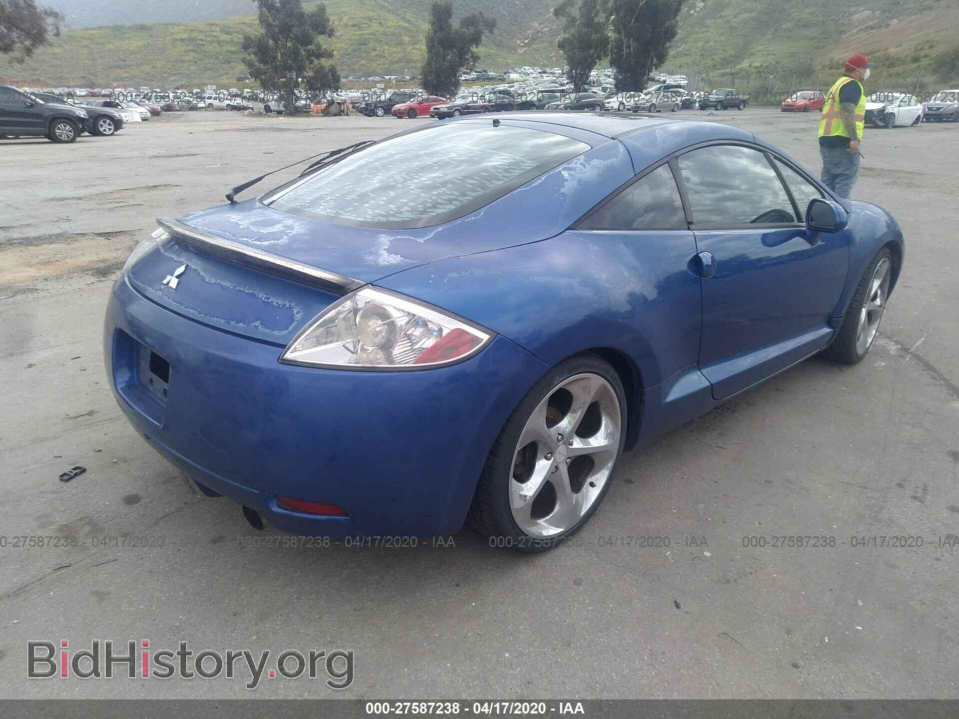 2006 MITSUBISHI ECLIPSE - VIN: 4A3AK24F16E031842 - Фото 4