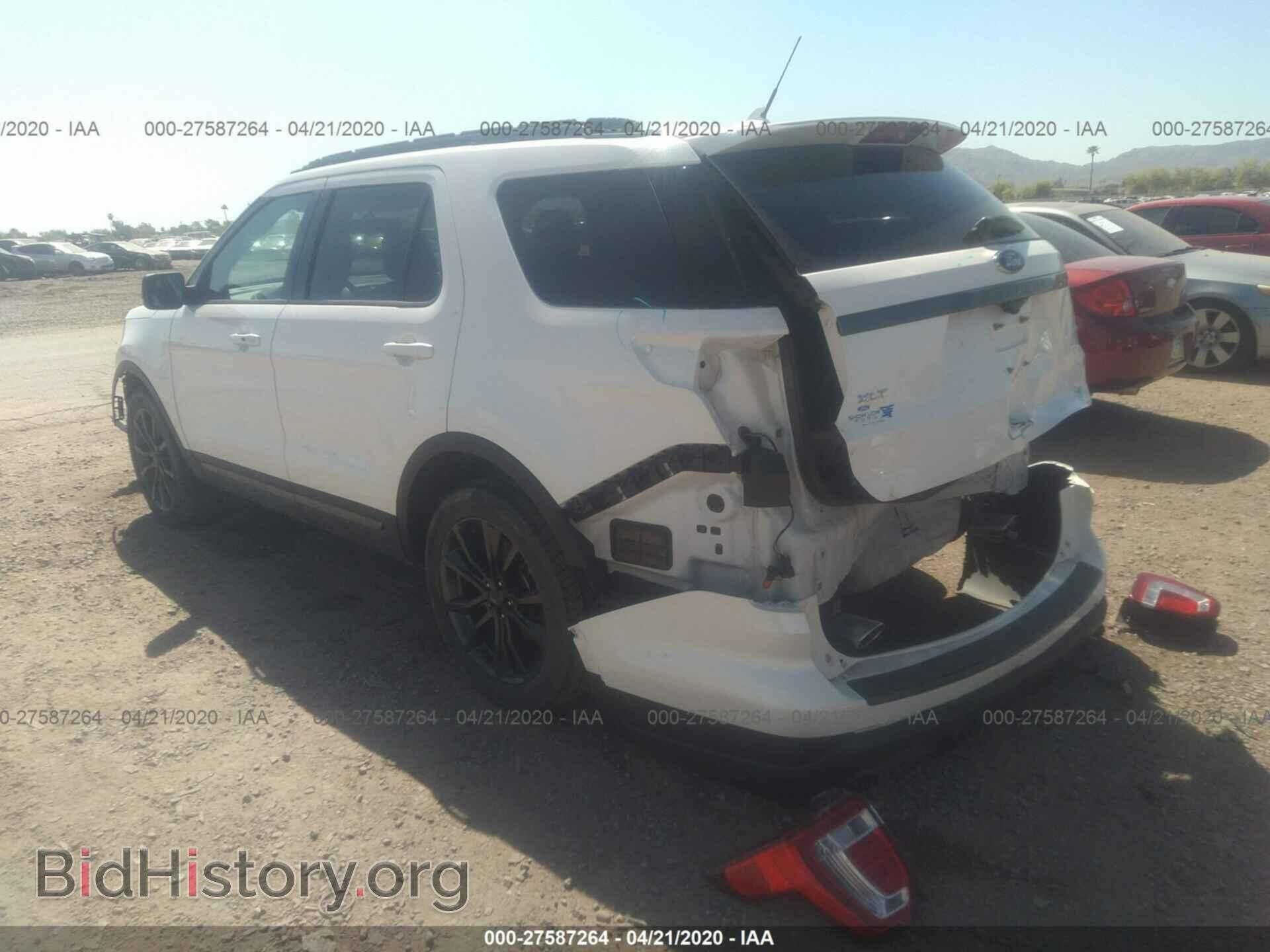 2018 FORD EXPLORER - VIN: 1FM5K8D8XJGA69099 - Фото 3