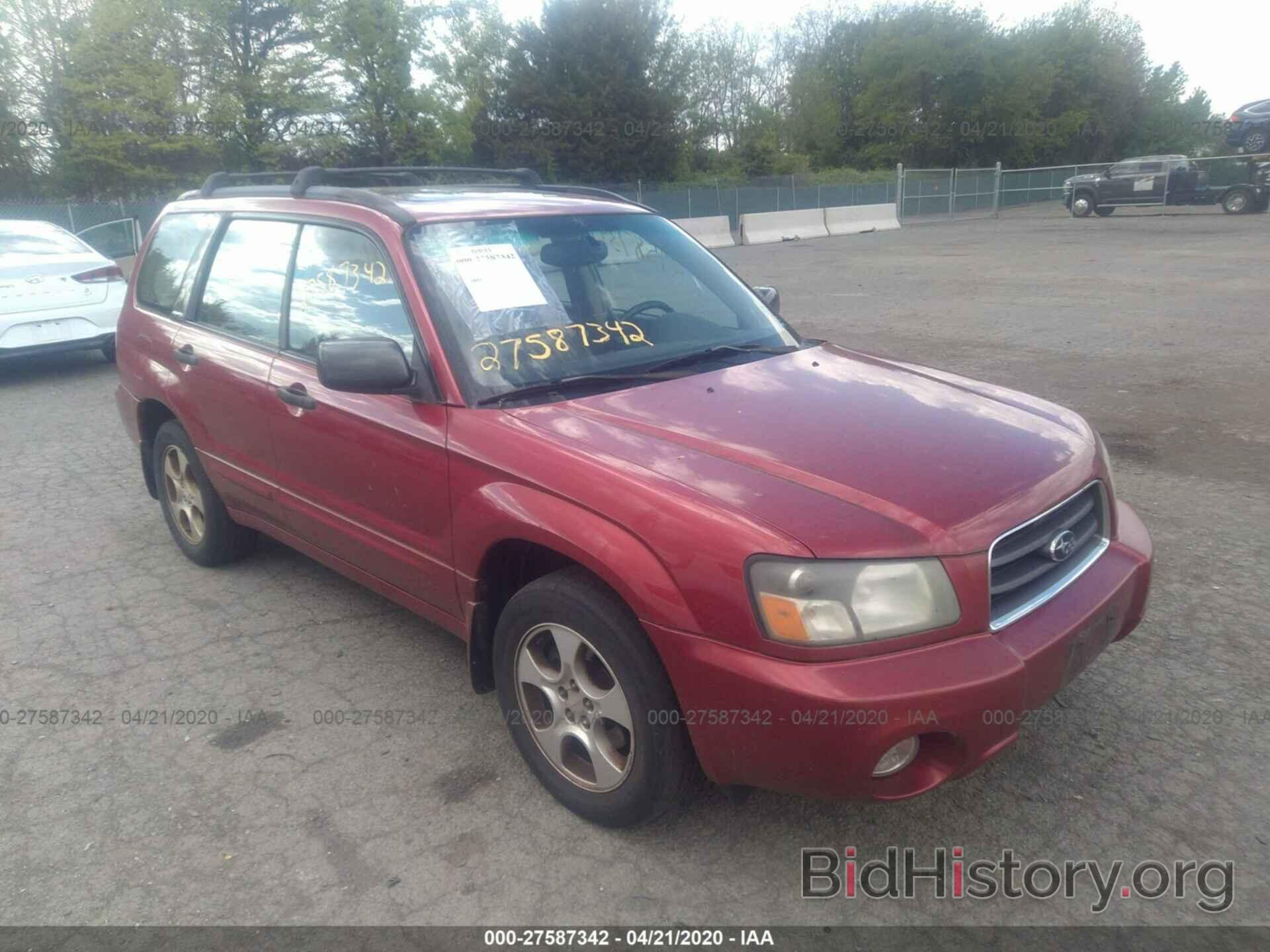 Photo JF1SG65633H713703 - SUBARU FORESTER 2003