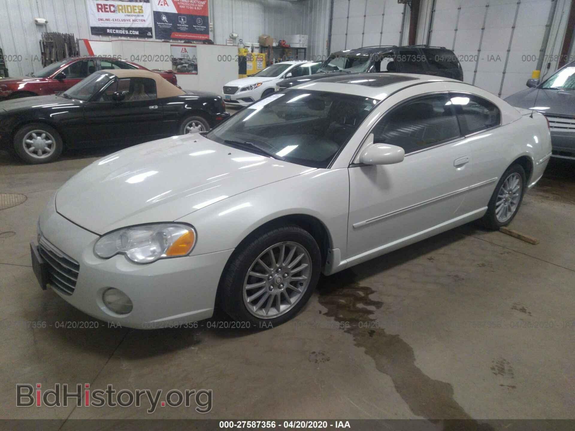 2003 CHRYSLER SEBRING - VIN: 4C3AG52H13E144330 - Фото 2