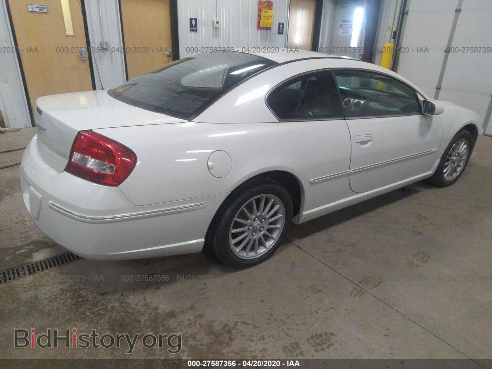 2003 CHRYSLER SEBRING - VIN: 4C3AG52H13E144330 - Фото 4