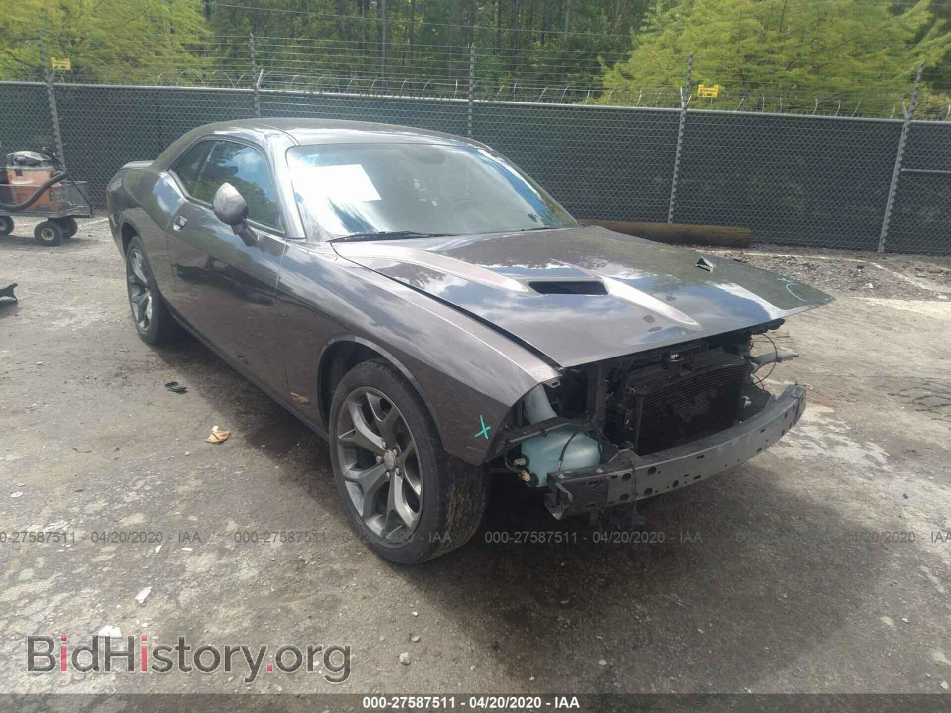 Photo 2C3CDZAG8GH352531 - DODGE CHALLENGER 2016