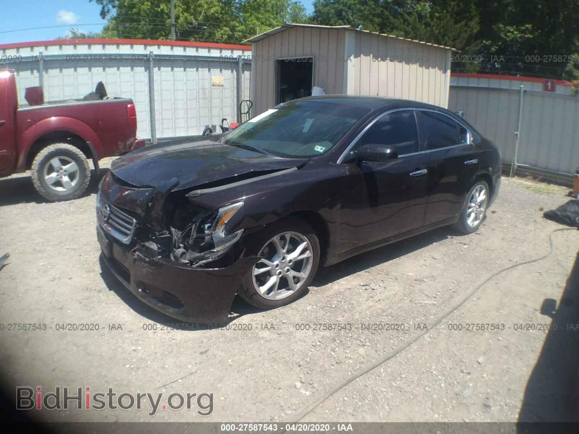 2012 NISSAN MAXIMA - VIN: 1N4AA5AP5CC832503 - Фото 2
