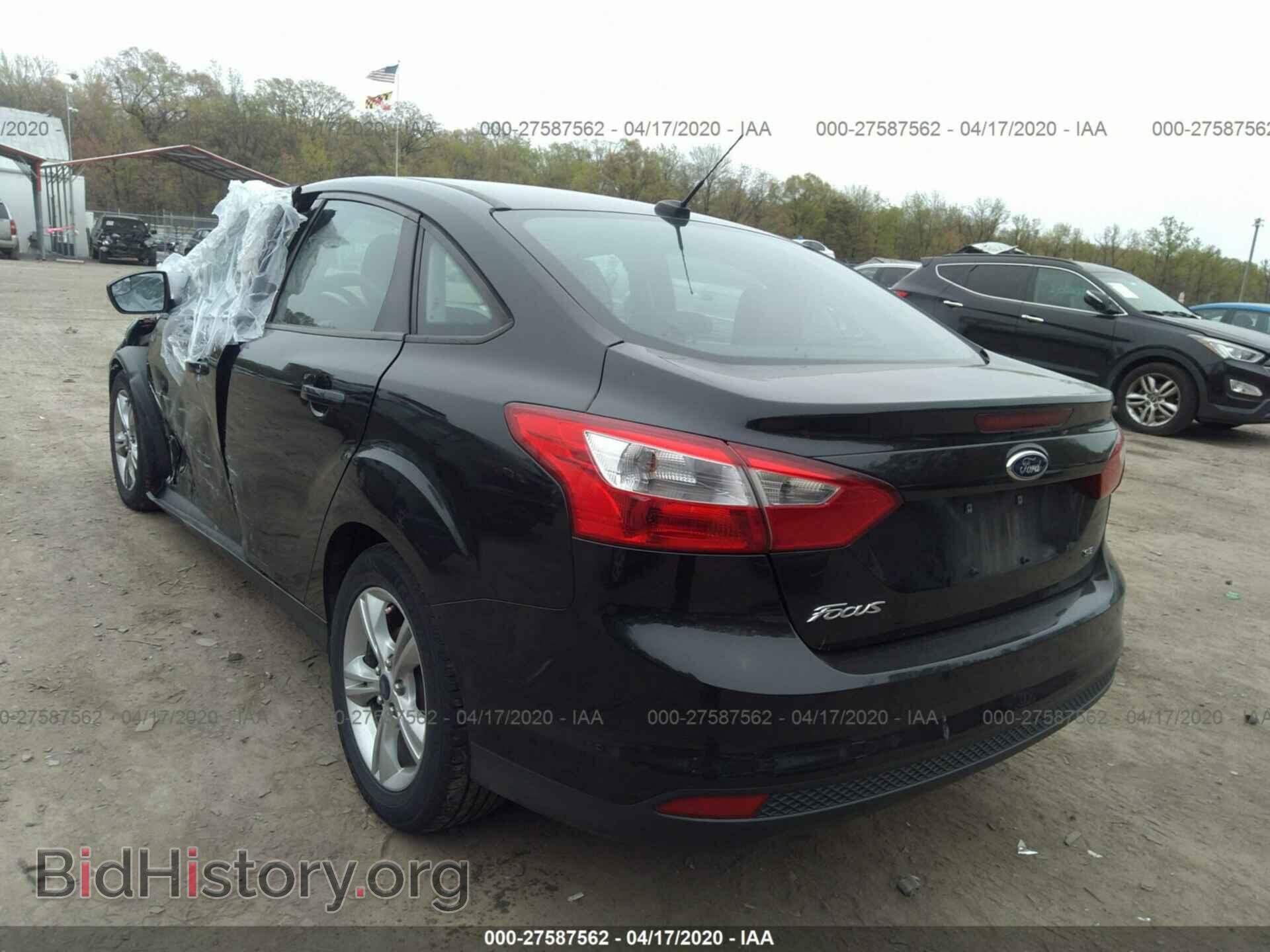 2014 FORD FOCUS - VIN: 1FADP3F25EL317484 - Фото 3