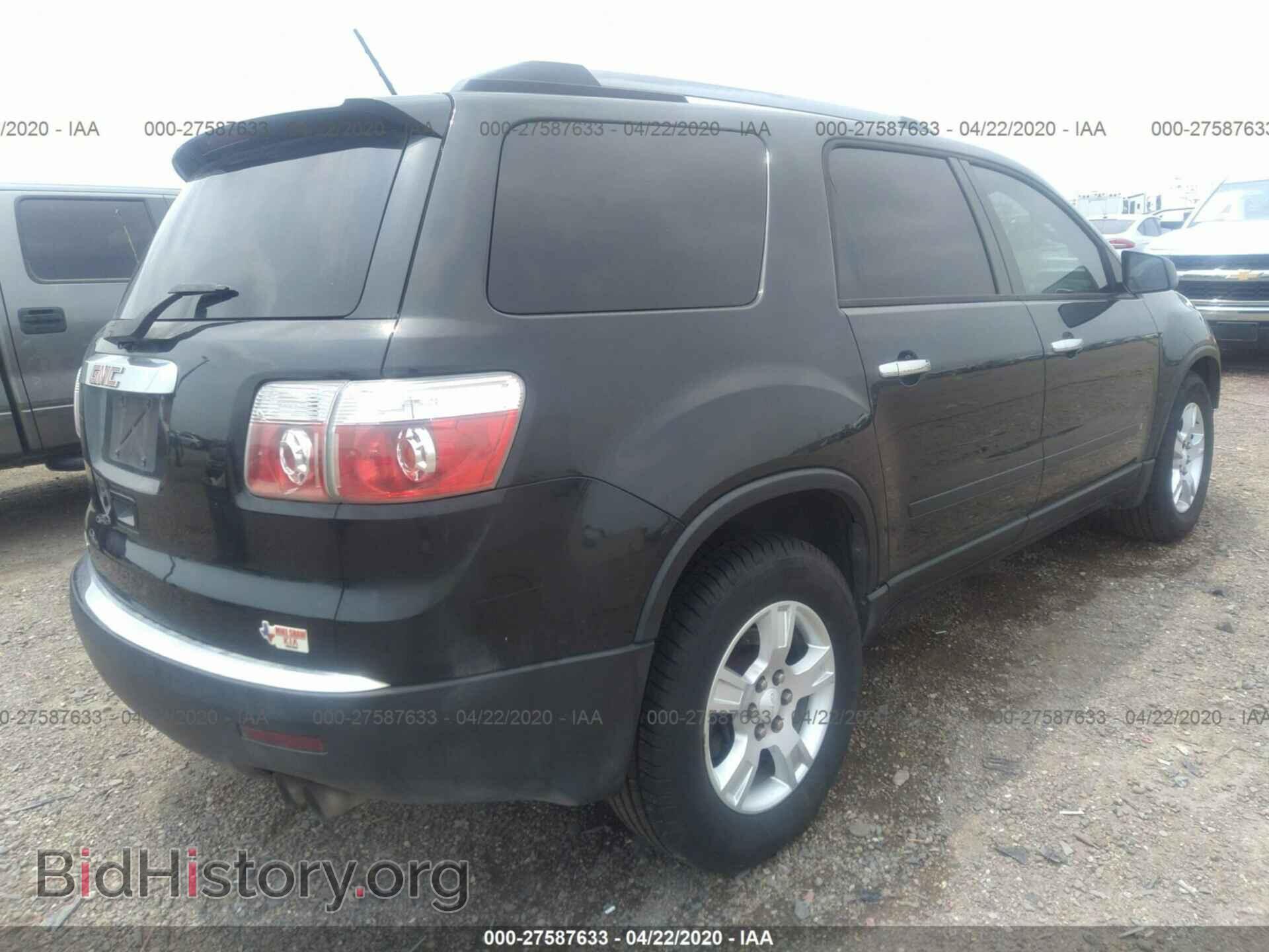 2010 GMC ACADIA - VIN: 1GKLRKEDXAJ164317 - Фото 4