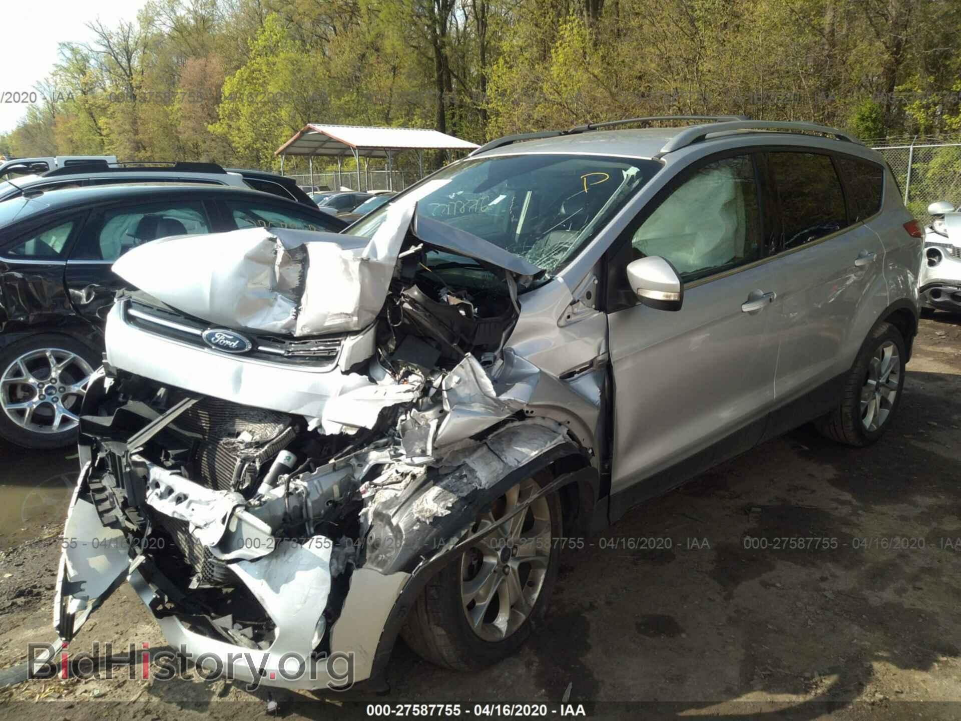 2014 FORD ESCAPE - VIN: 1FMCU0J90EUD14502 - Photo 2