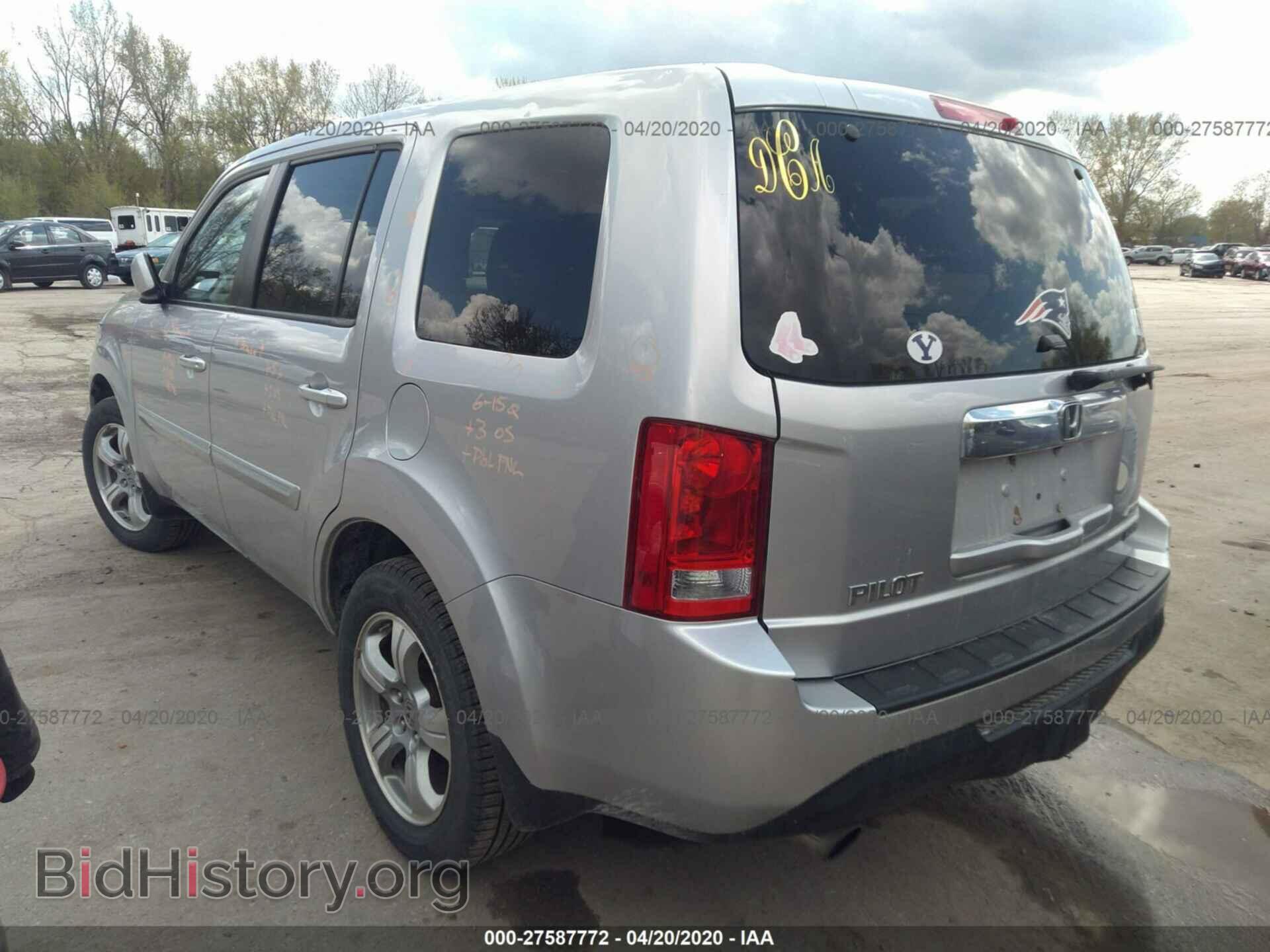 2013 HONDA PILOT - VIN: 5FNYF4H53DB078319 - Фото 3