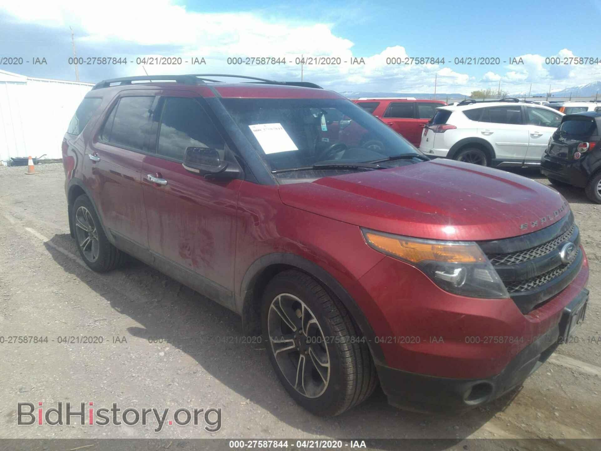 Photo 1FM5K8GT5EGB73182 - FORD EXPLORER 2014