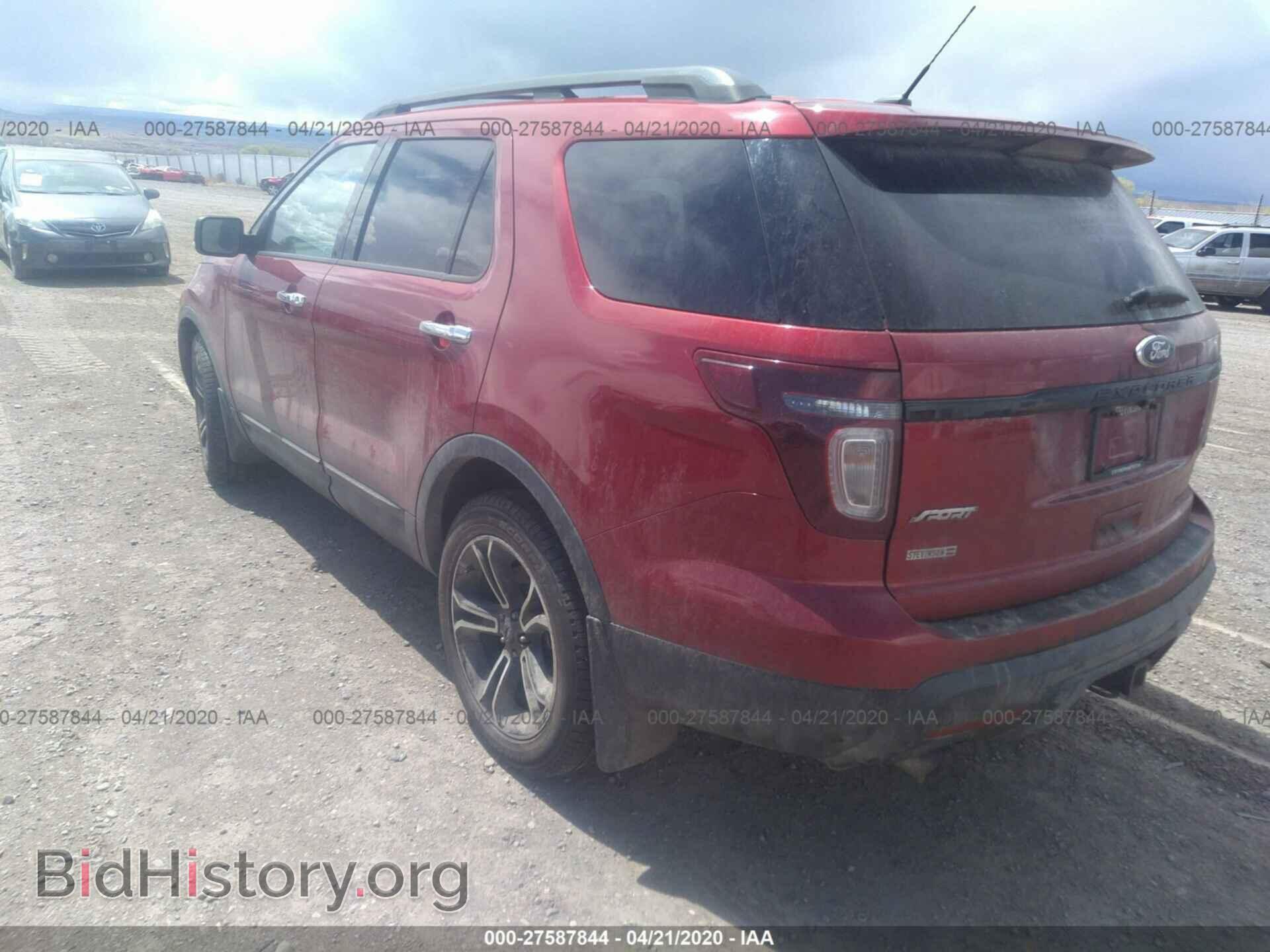 2014 FORD EXPLORER - VIN: 1FM5K8GT5EGB73182 - Фото 3