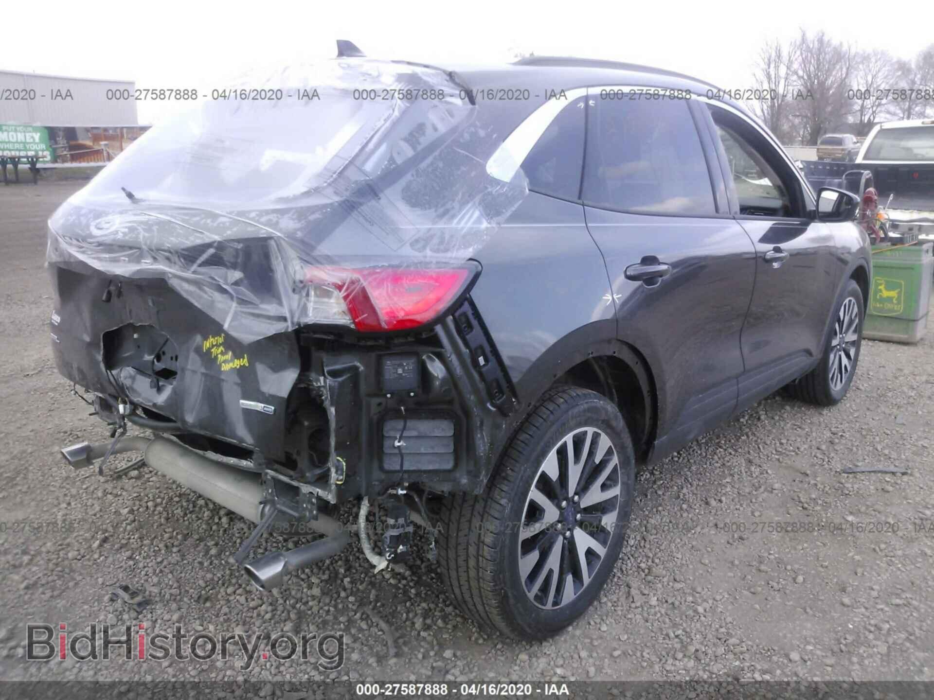 2020 FORD ESCAPE - VIN: 1FMCU9H98LUA40358 - Photo 4