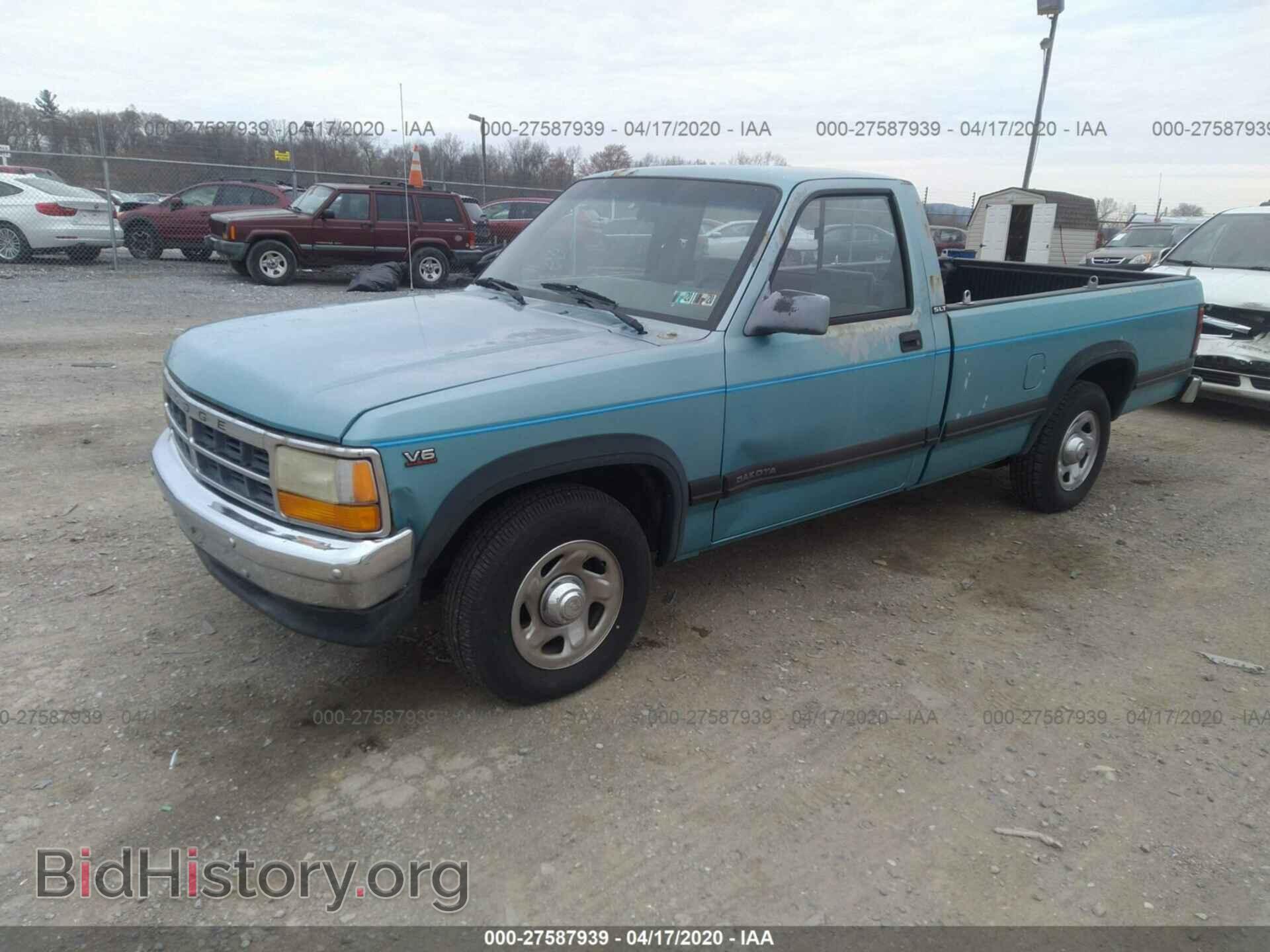 1996 DODGE DAKOTA - VIN: 1B7HL26X6TS522988 - Фото 2