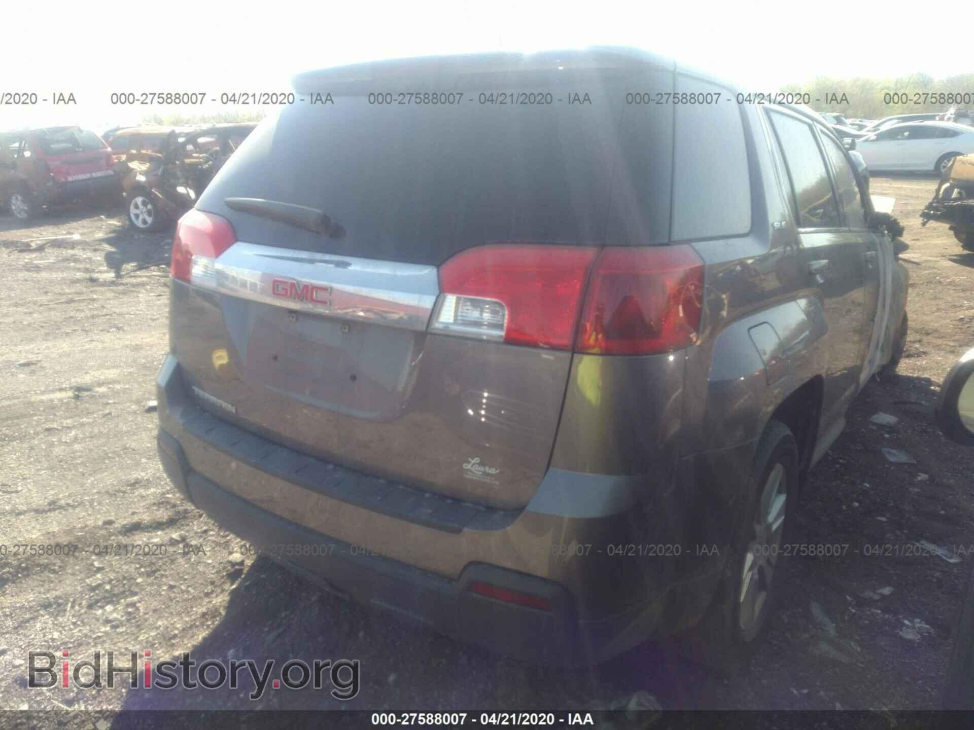 2012 GMC TERRAIN - VIN: 2GKALMEK3C6393845 - Photo 4