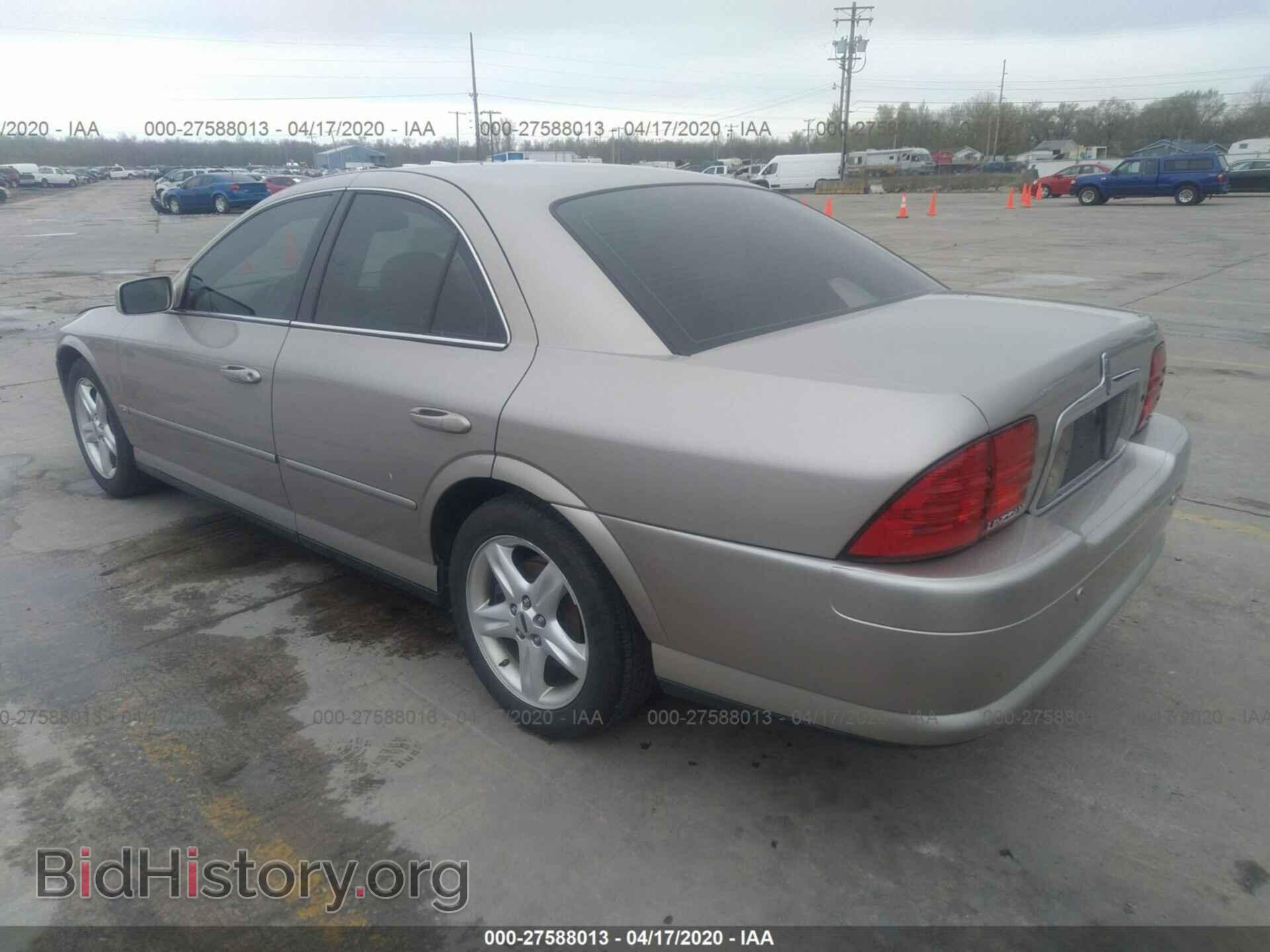 2000 LINCOLN LS - VIN: 1LNHM87A0YY798478 - Фото 3