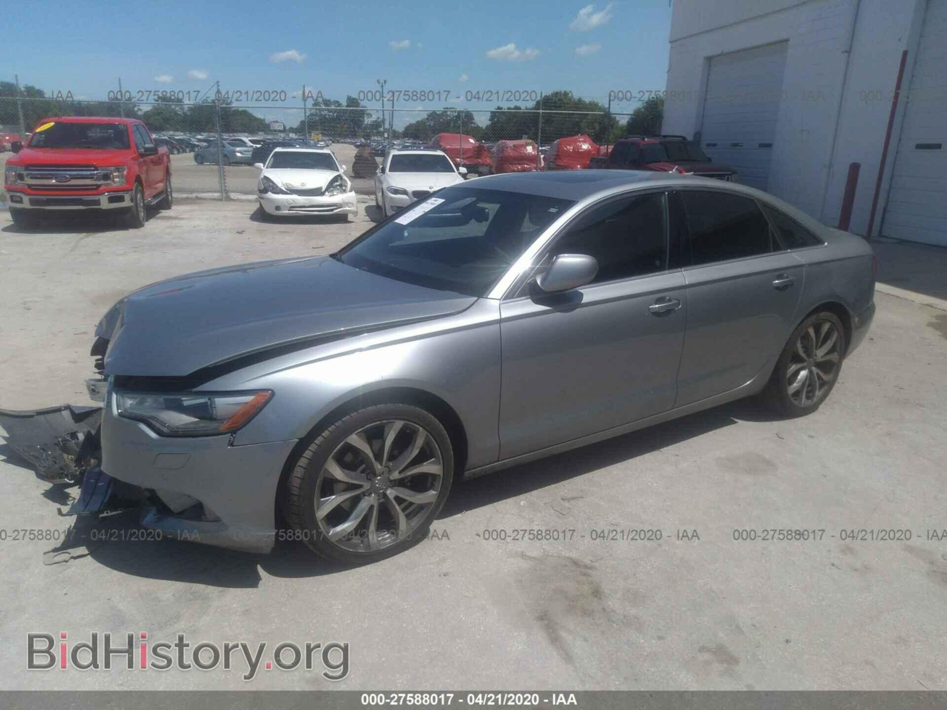 2013 AUDI A6 - VIN: WAUGFAFC0DN150474 - Photo 2