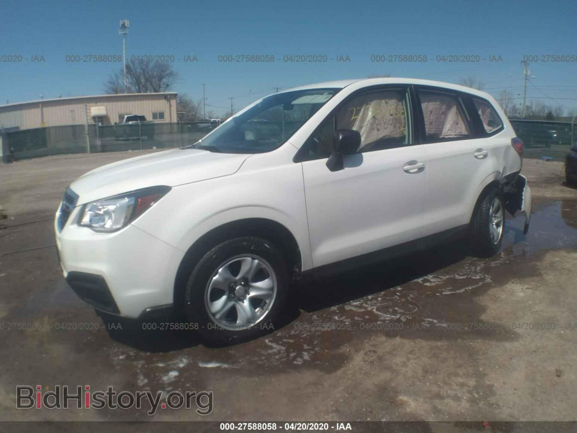 2018 SUBARU FORESTER - VIN: JF2SJAAC2JG544787 - Фото 2