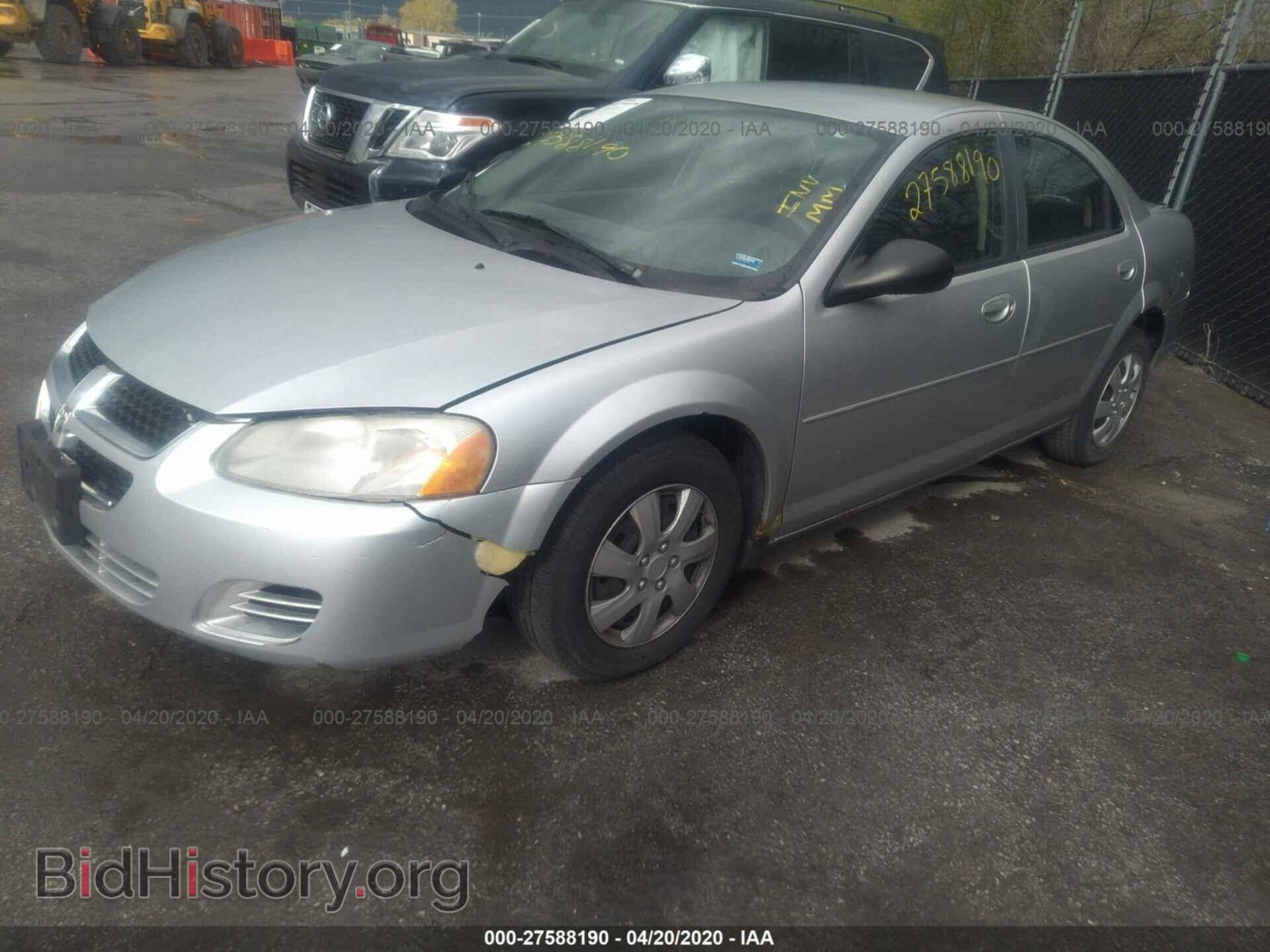 2005 DODGE STRATUS - VIN: 1B3EL46X35N577237 - Фото 2