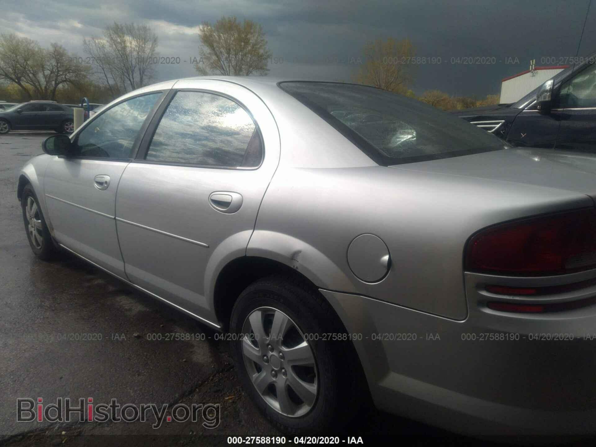 2005 DODGE STRATUS - VIN: 1B3EL46X35N577237 - Фото 3