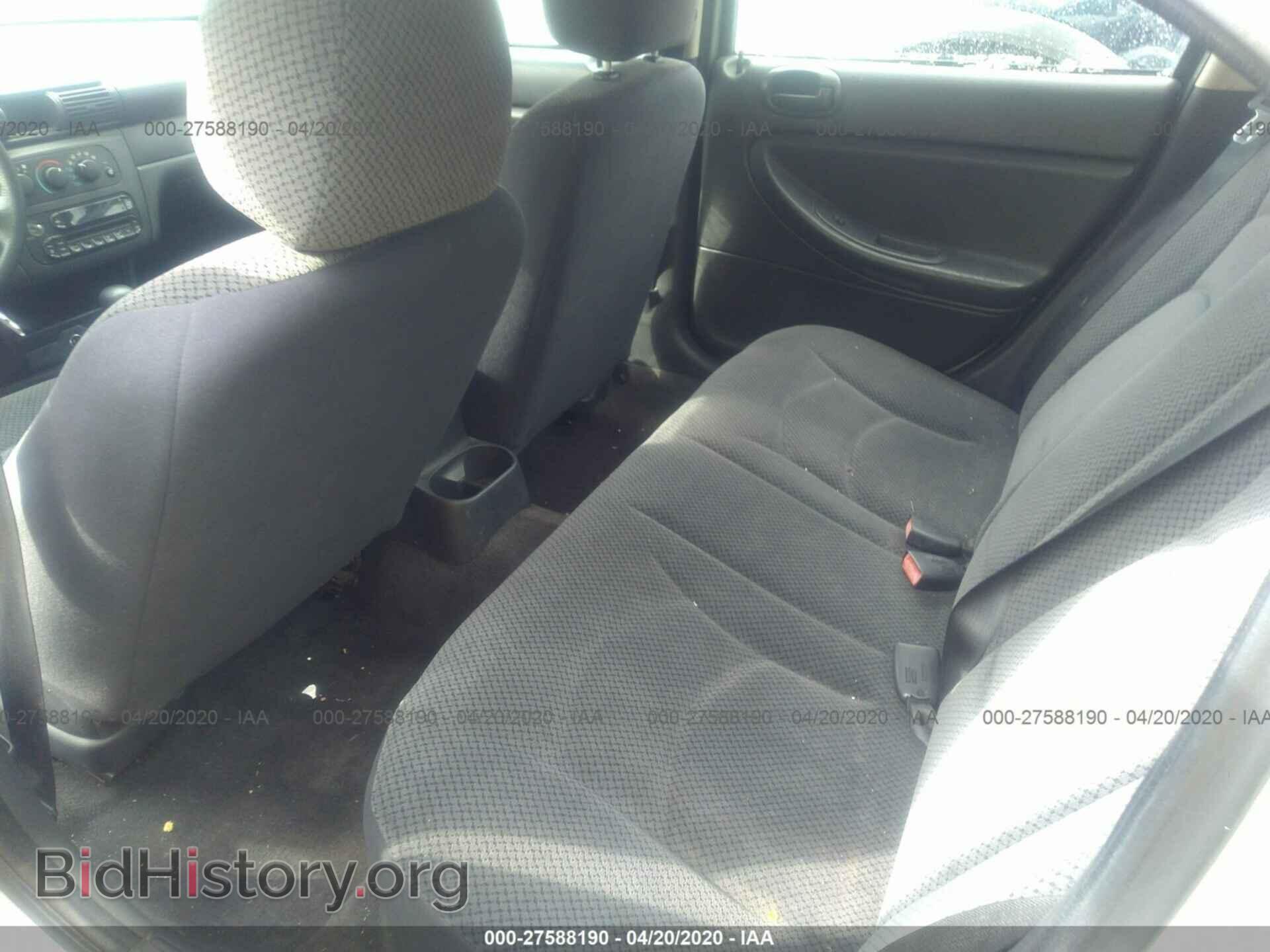2005 DODGE STRATUS - VIN: 1B3EL46X35N577237 - Фото 8