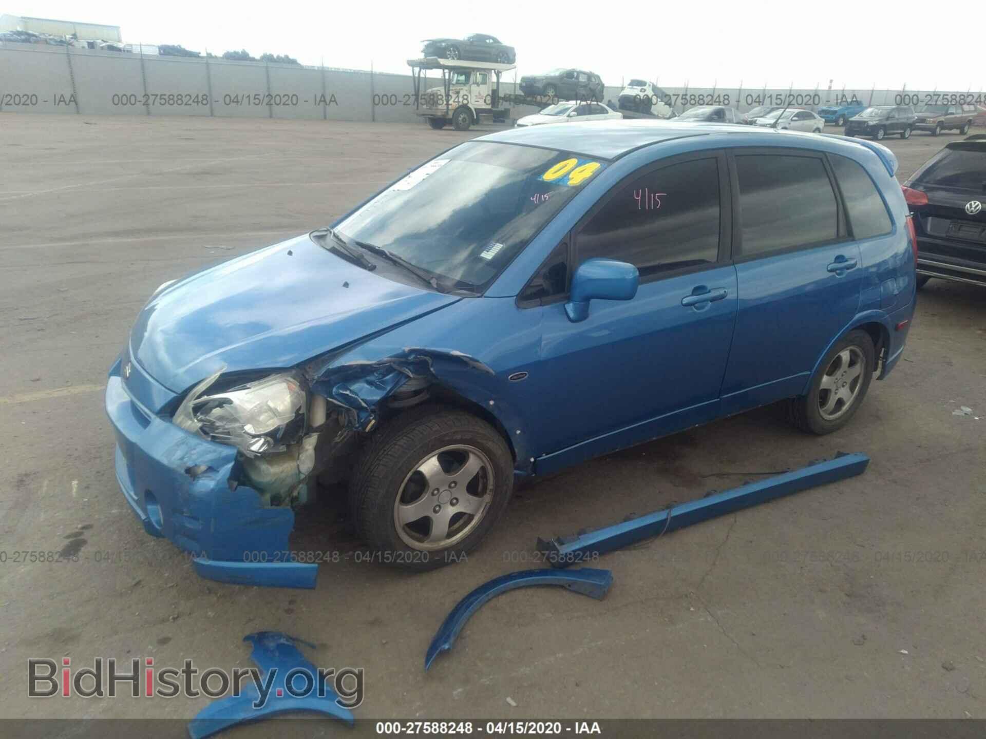 2004 SUZUKI AERIO - VIN: JS2RD61HX45250508 - Фото 2