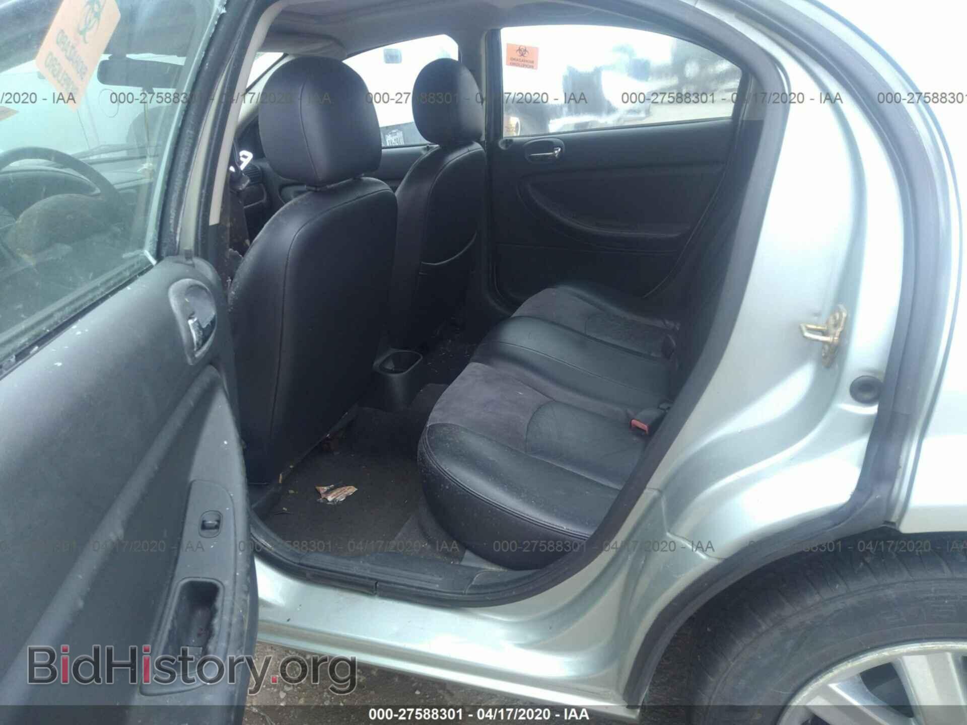 2004 CHRYSLER SEBRING - VIN: 1C3EL66R04N348867 - Фото 8