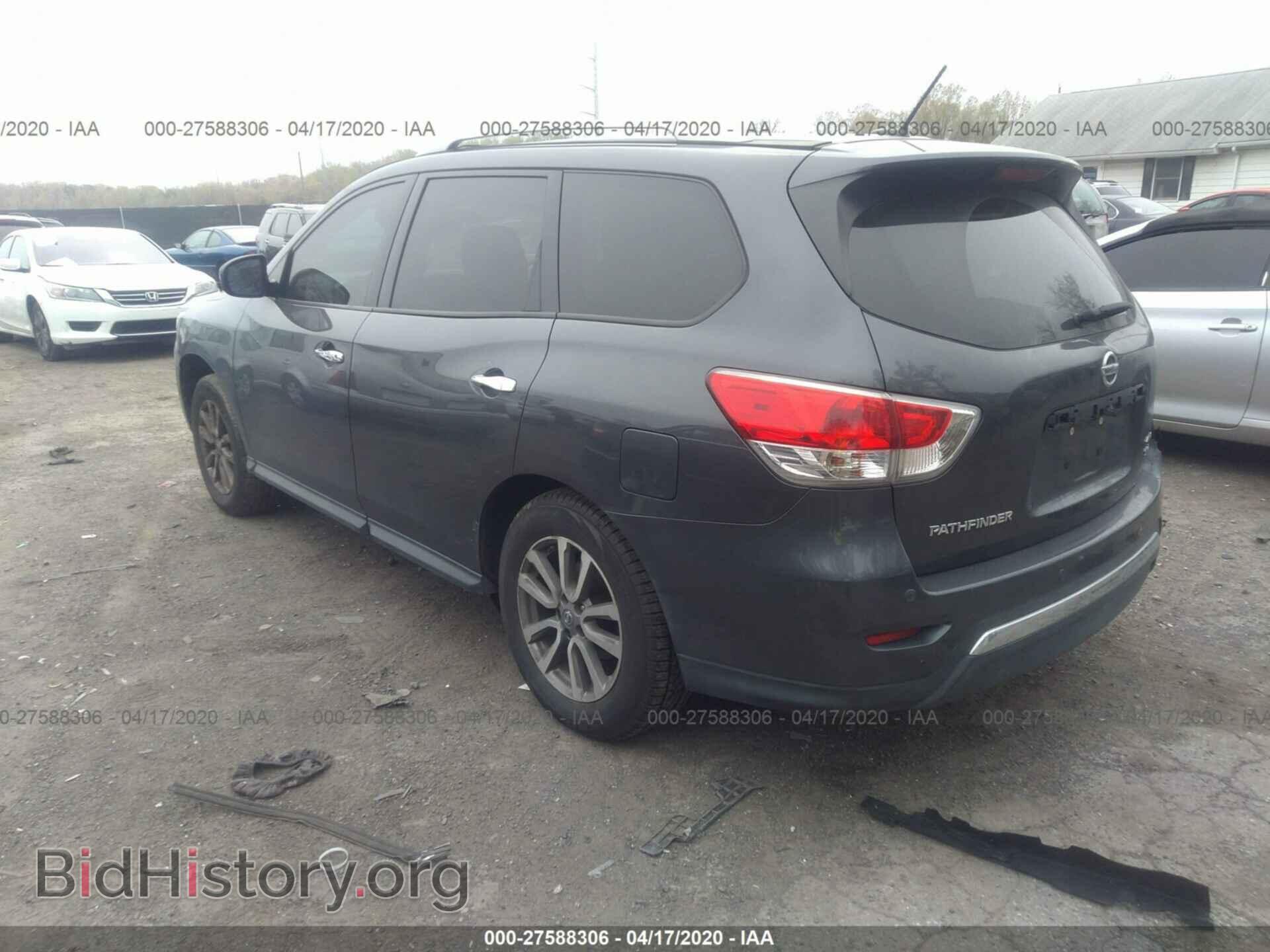 2014 NISSAN PATHFINDER - VIN: 5N1AR2MM5EC703825 - Фото 3