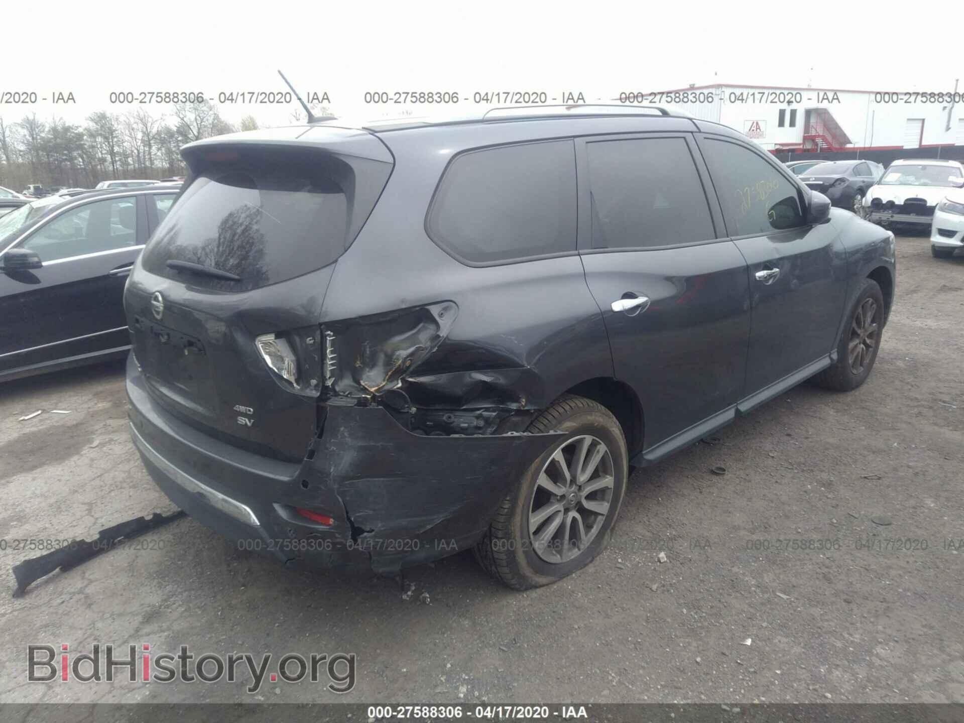 2014 NISSAN PATHFINDER - VIN: 5N1AR2MM5EC703825 - Фото 4