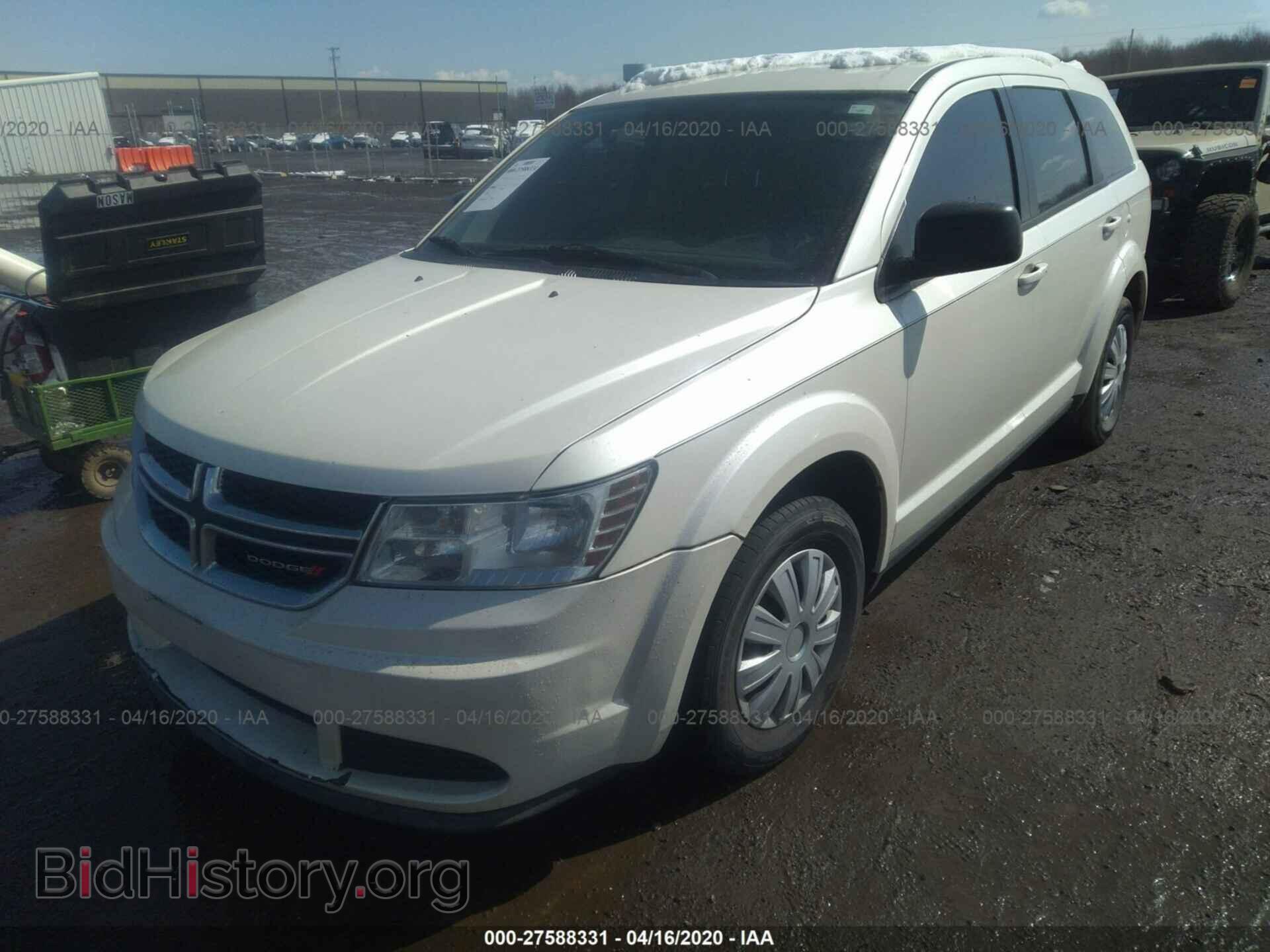 2012 DODGE JOURNEY - VIN: 3C4PDCAB3CT362562 - Фото 2