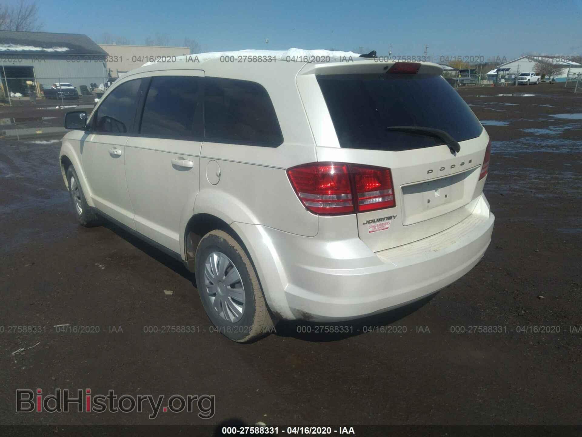 2012 DODGE JOURNEY - VIN: 3C4PDCAB3CT362562 - Фото 3